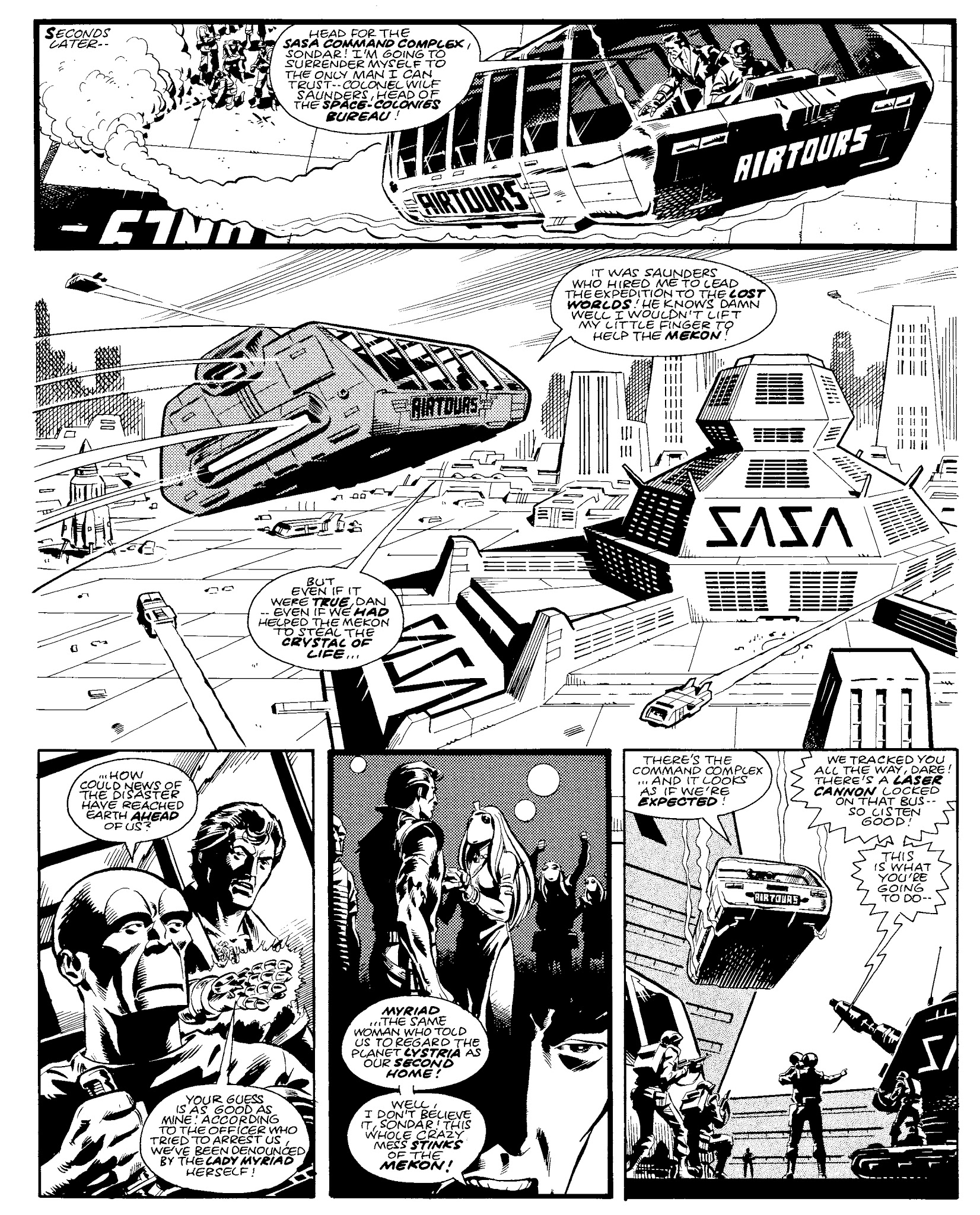 Read online Dan Dare: The 2000 AD Years comic -  Issue # TPB 2 - 264
