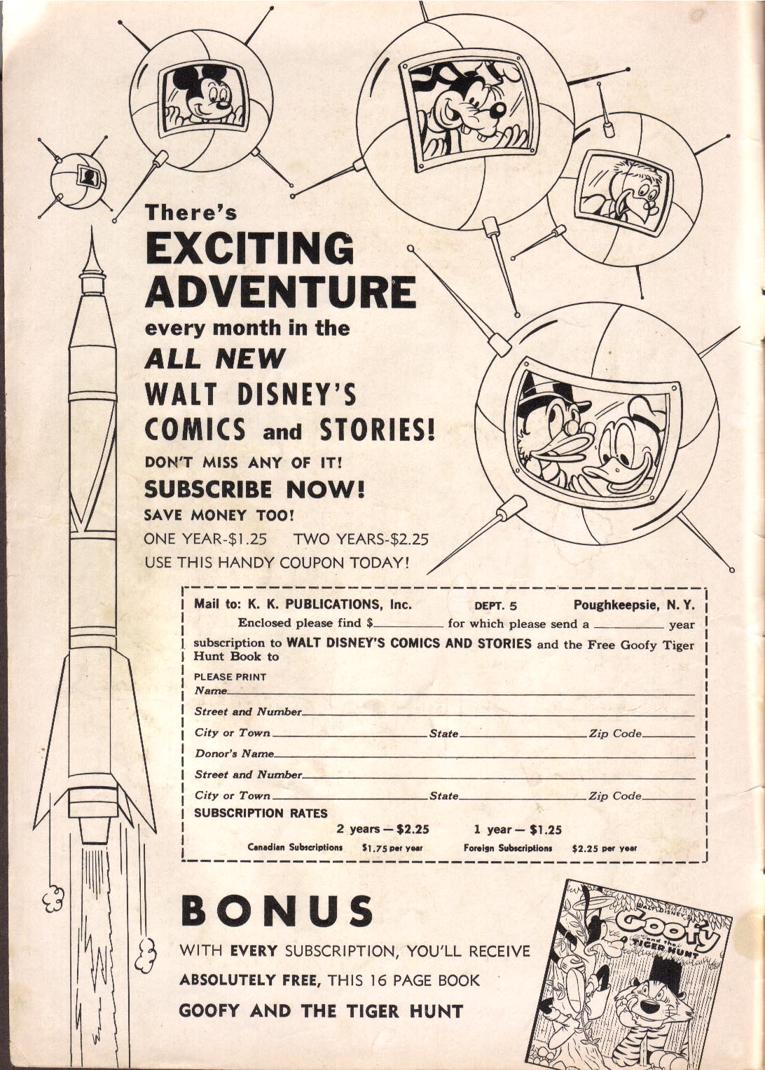 Read online Walt Disney's Comics and Stories comic -  Issue #308 - 2