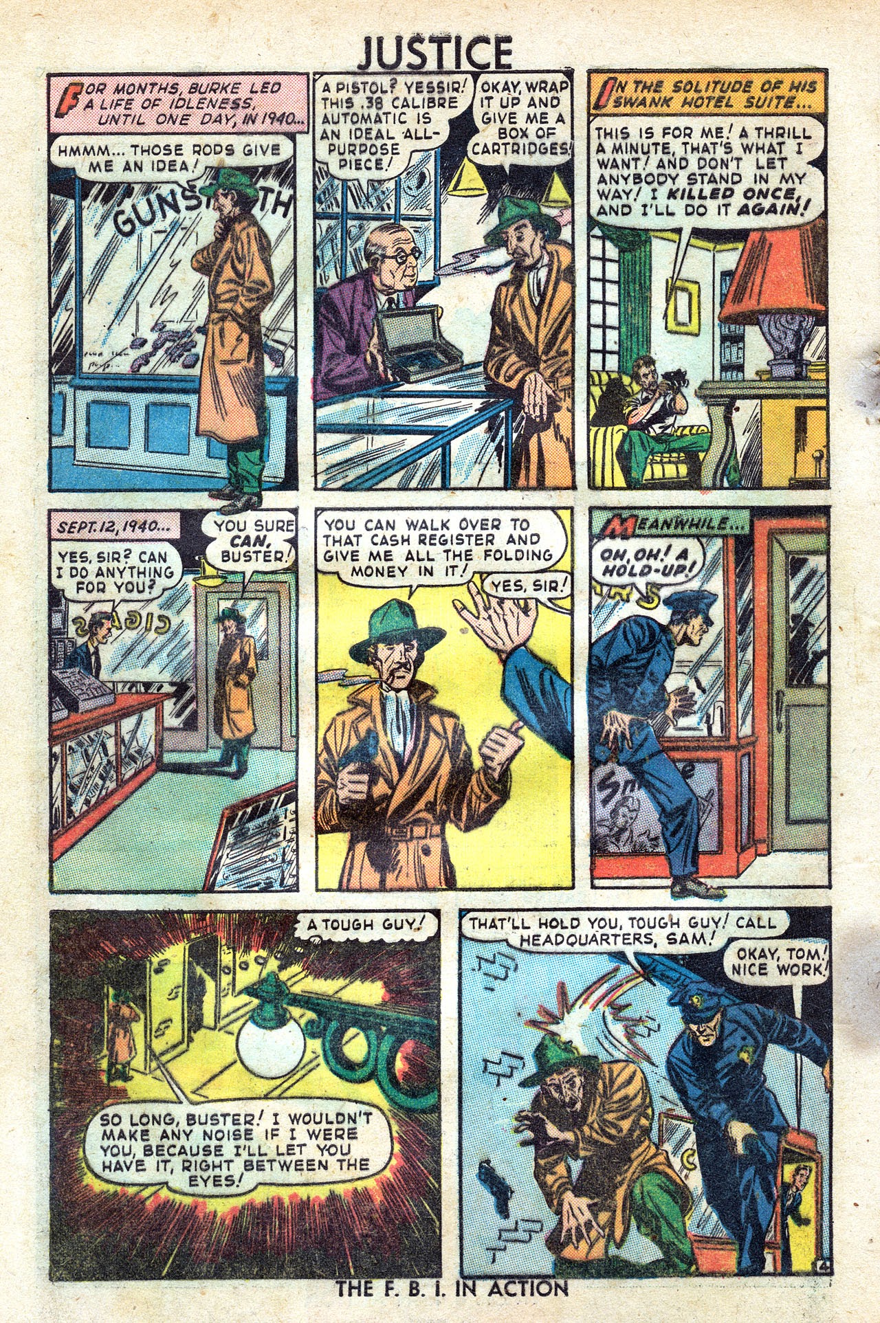 Read online Justice Comics (1947) comic -  Issue #2 - 6