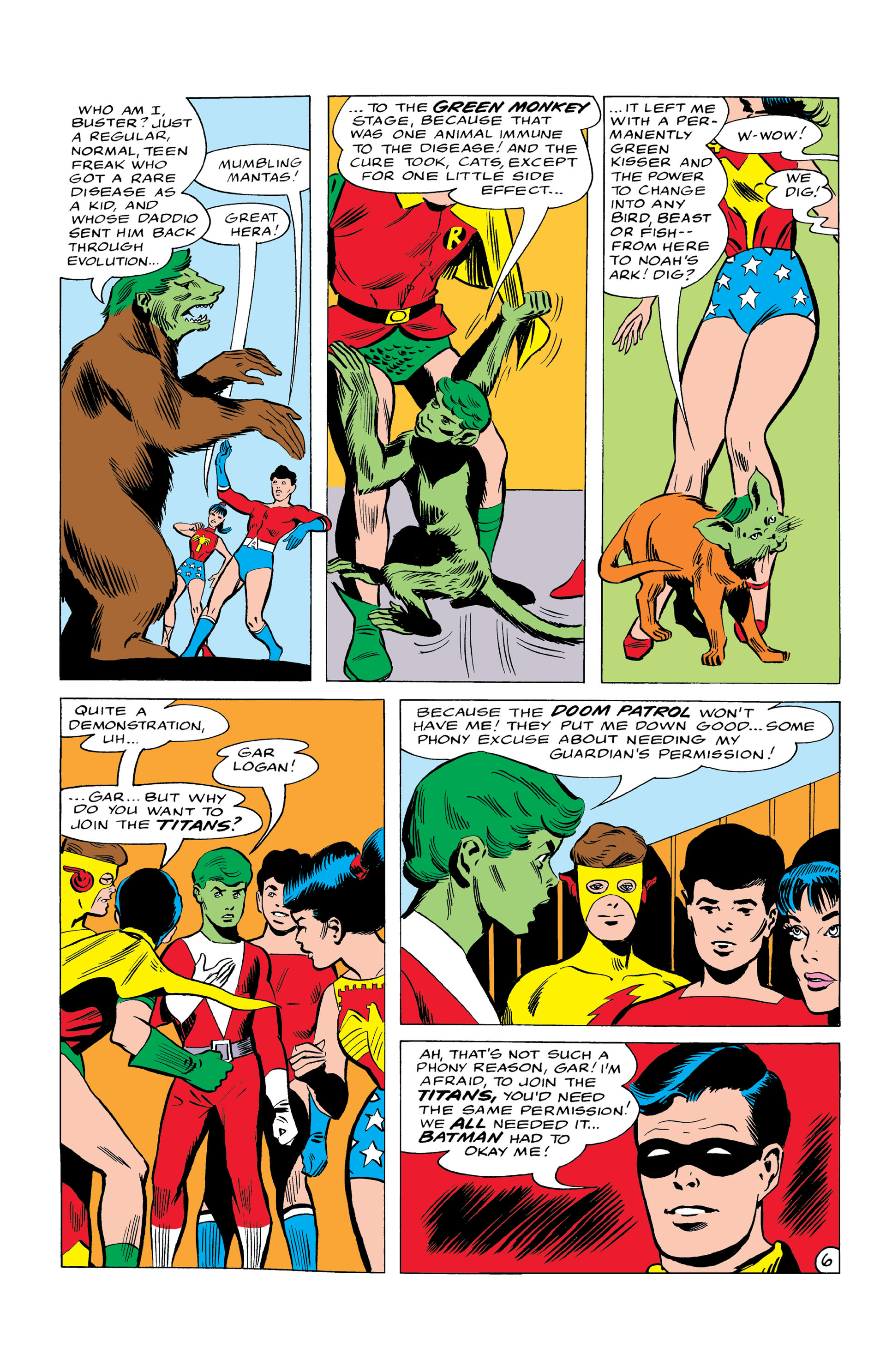 Read online Teen Titans (1966) comic -  Issue #6 - 7