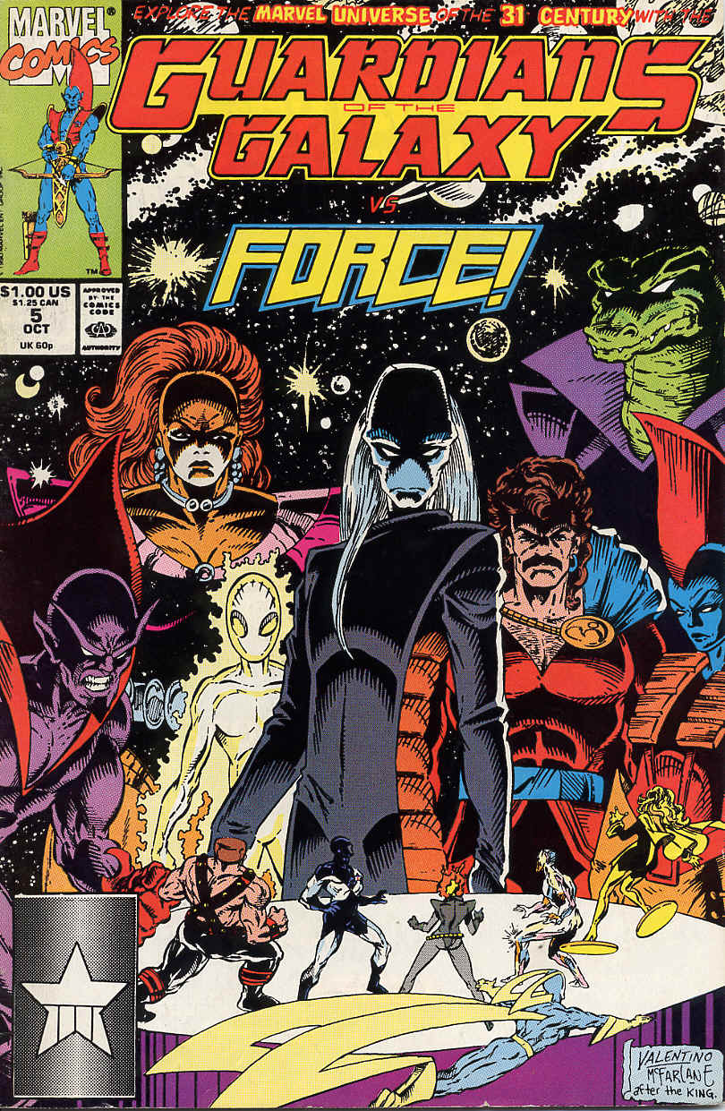 Read online Guardians of the Galaxy (1990) comic -  Issue #5 - 1