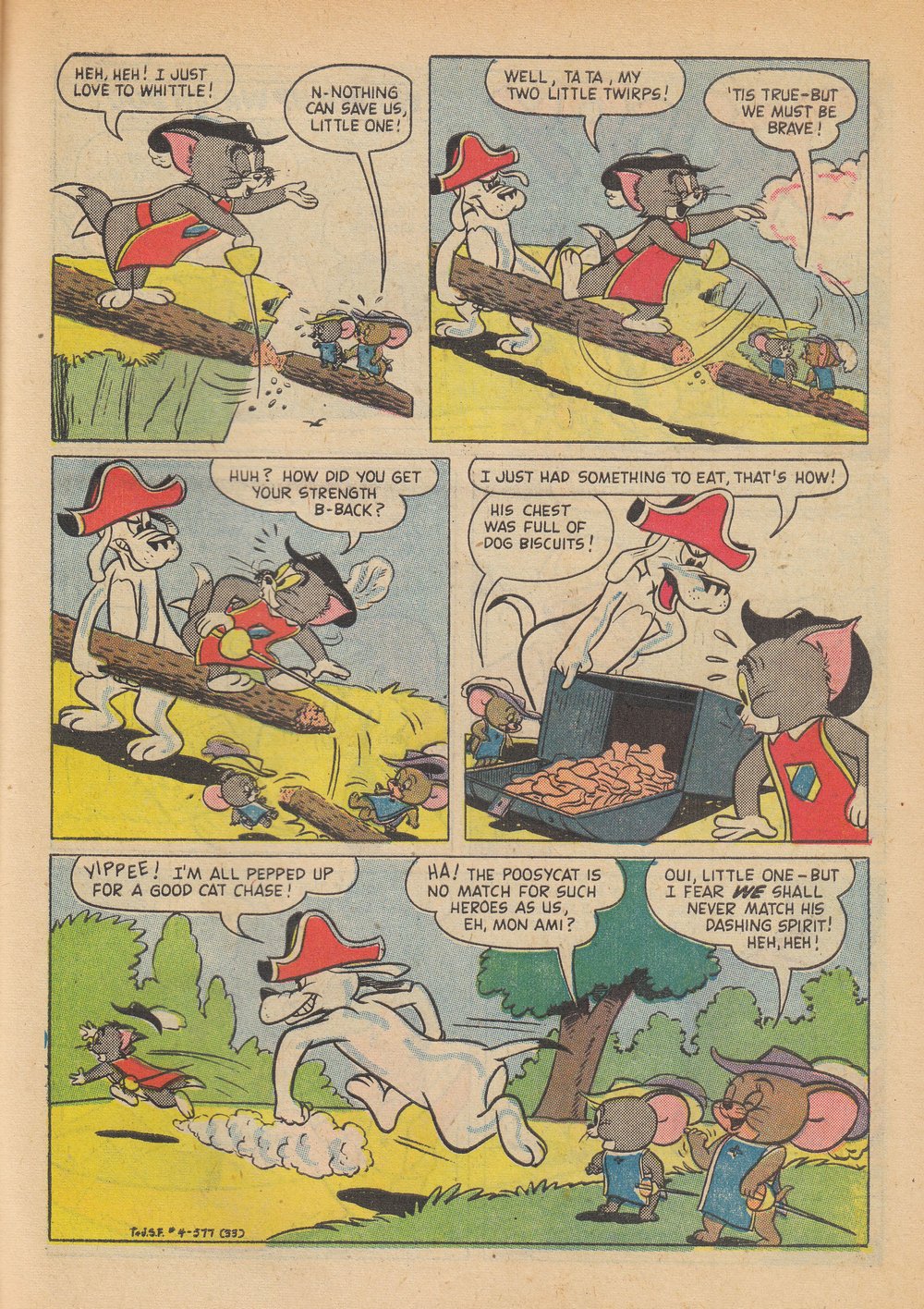 Read online Tom and Jerry's Summer Fun comic -  Issue #4 - 36