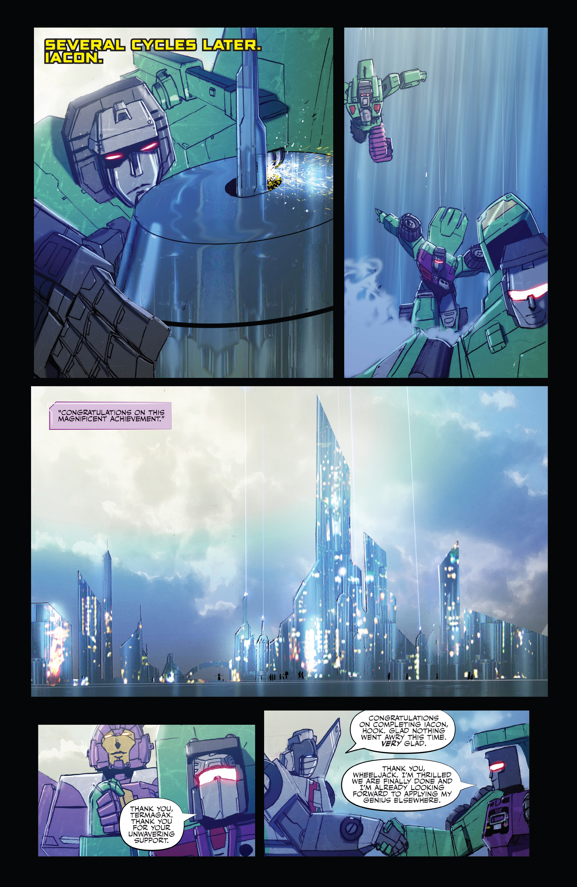 Read online Transformers: Galaxies comic -  Issue #3 - 17