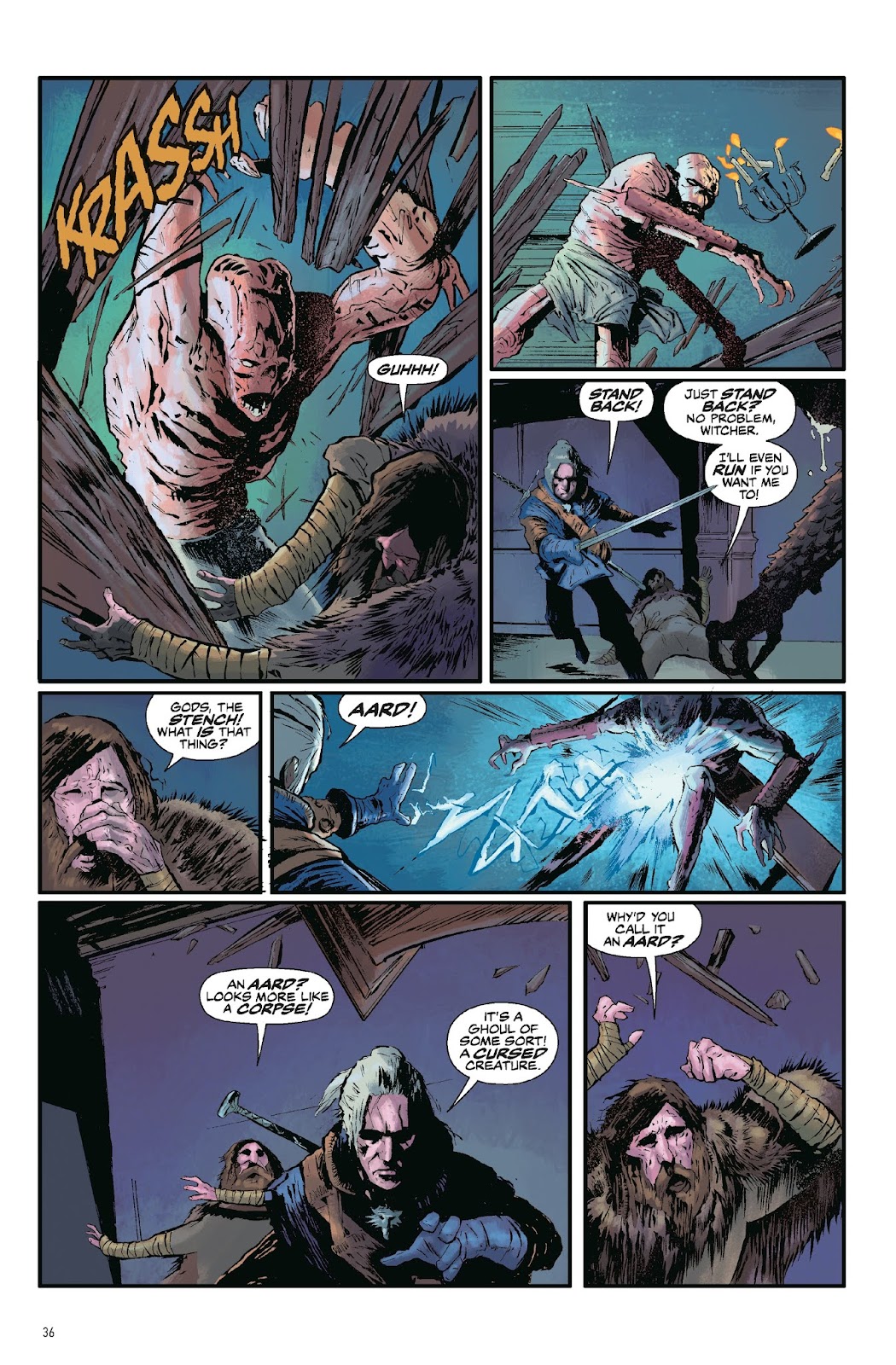 The Witcher: Library Edition issue TPB (Part 1) - Page 36