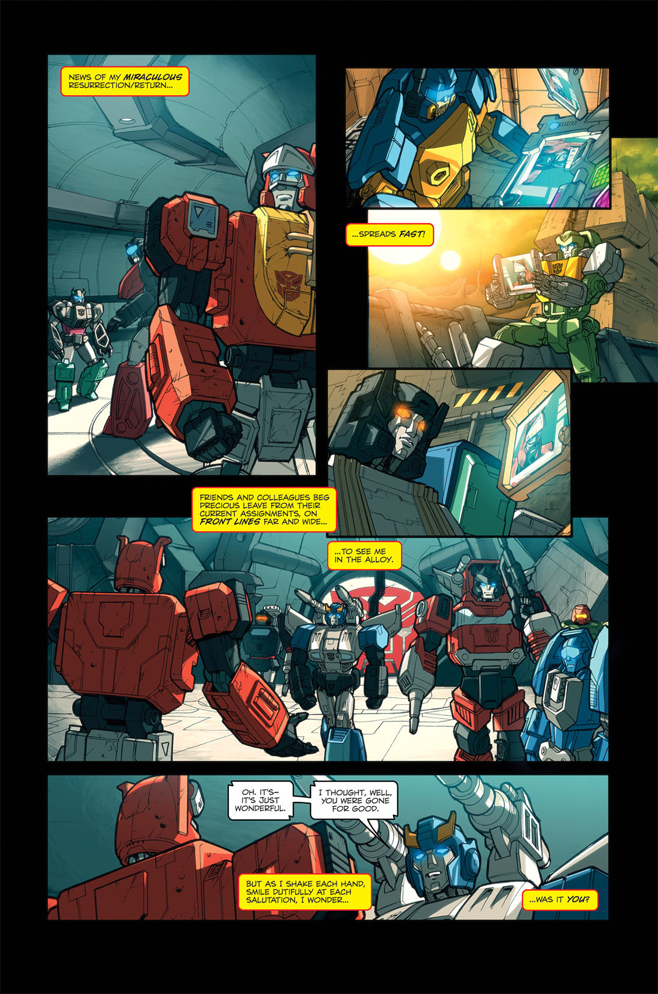 Read online Transformers Spotlight: Blaster comic -  Issue # Full - 7