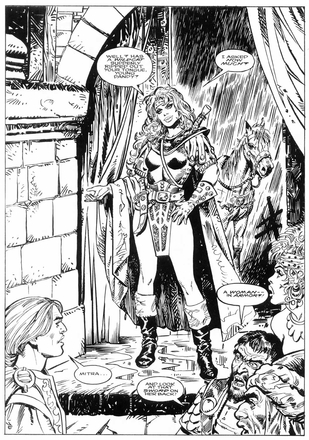 Read online The Savage Sword Of Conan comic -  Issue #230 - 28