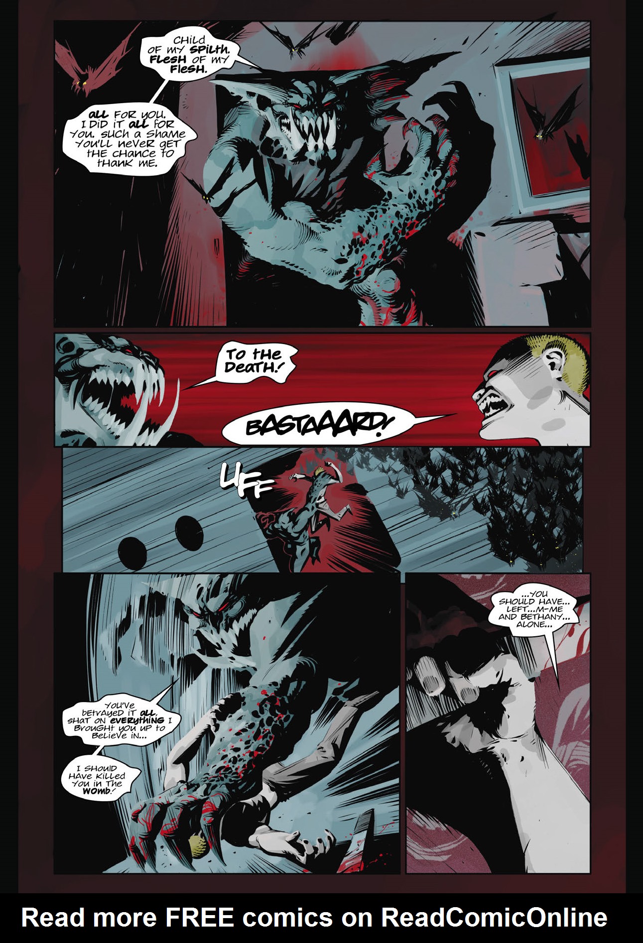 Read online Tharg's Terror Tales Presents Necronauts & A Love Like Blood comic -  Issue # TPB - 93
