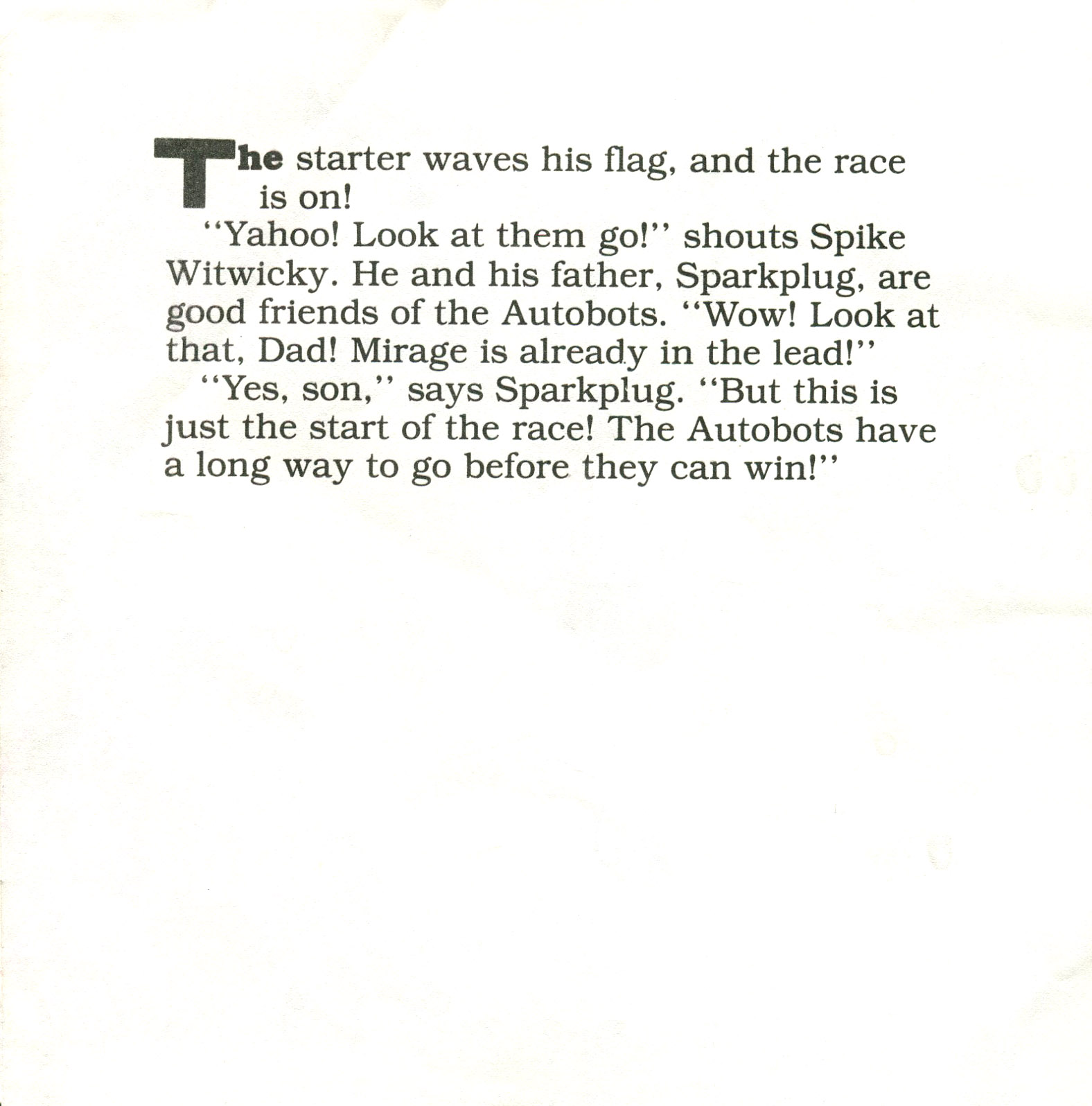 Read online The Transformers: The Great Car Rally comic -  Issue # Full - 9