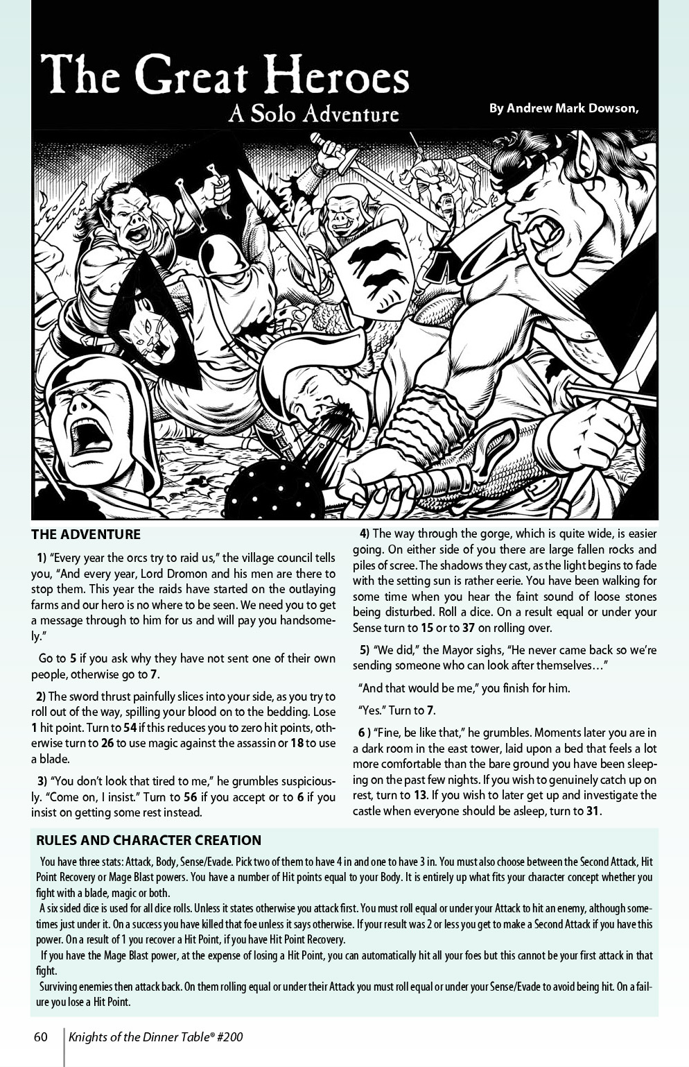 Read online Knights of the Dinner Table comic -  Issue #200 - 62
