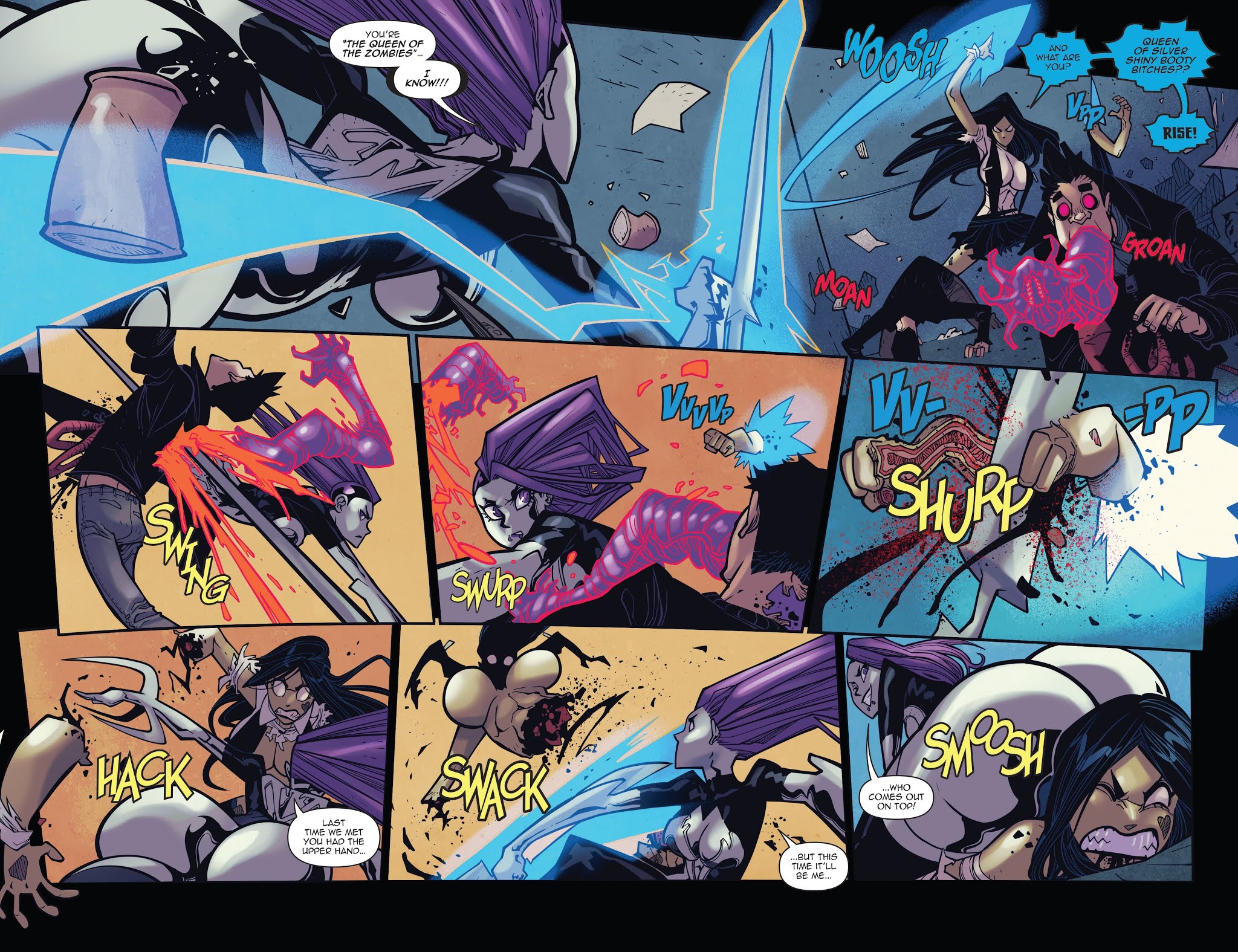 Read online Vampblade Season 3 comic -  Issue #5 - 17