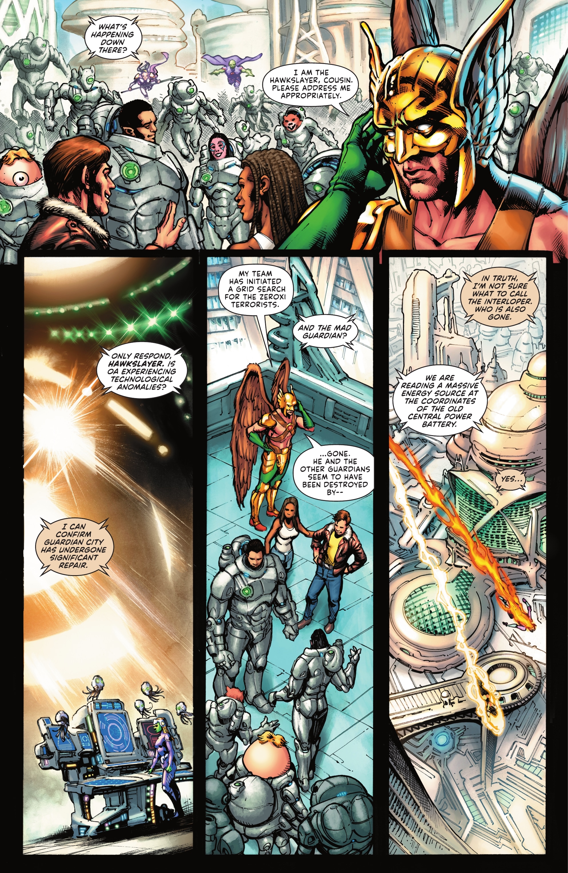 Read online Green Lantern (2021) comic -  Issue #12 - 12