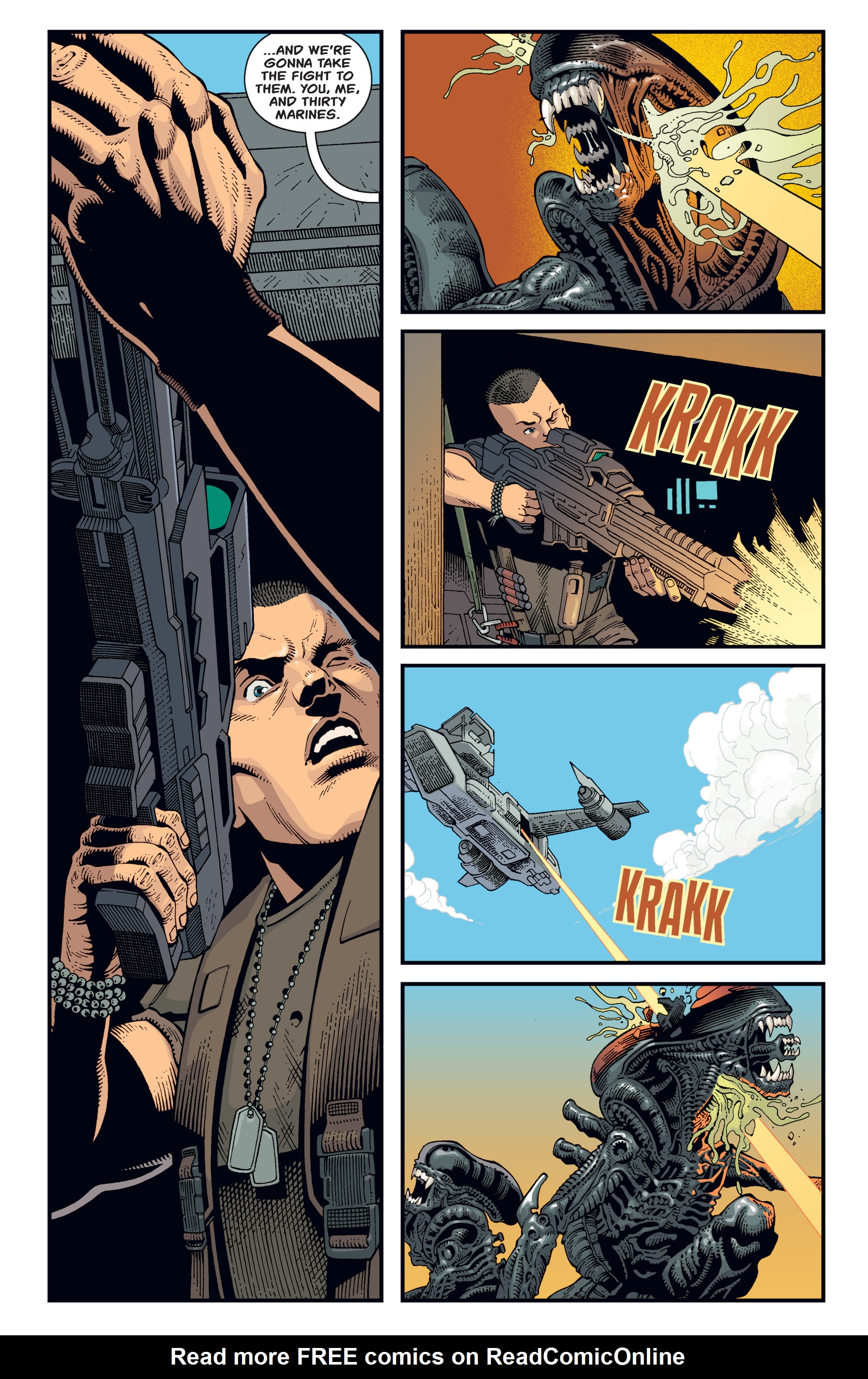 Read online Aliens: Rescue comic -  Issue # _TPB - 45