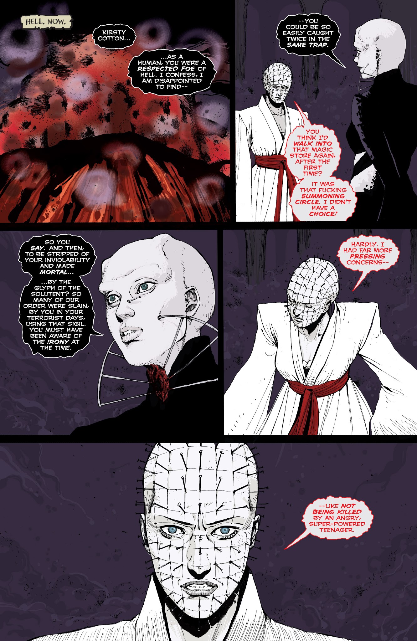 Read online Clive Barker's Hellraiser: The Road Below comic -  Issue # TPB - 78