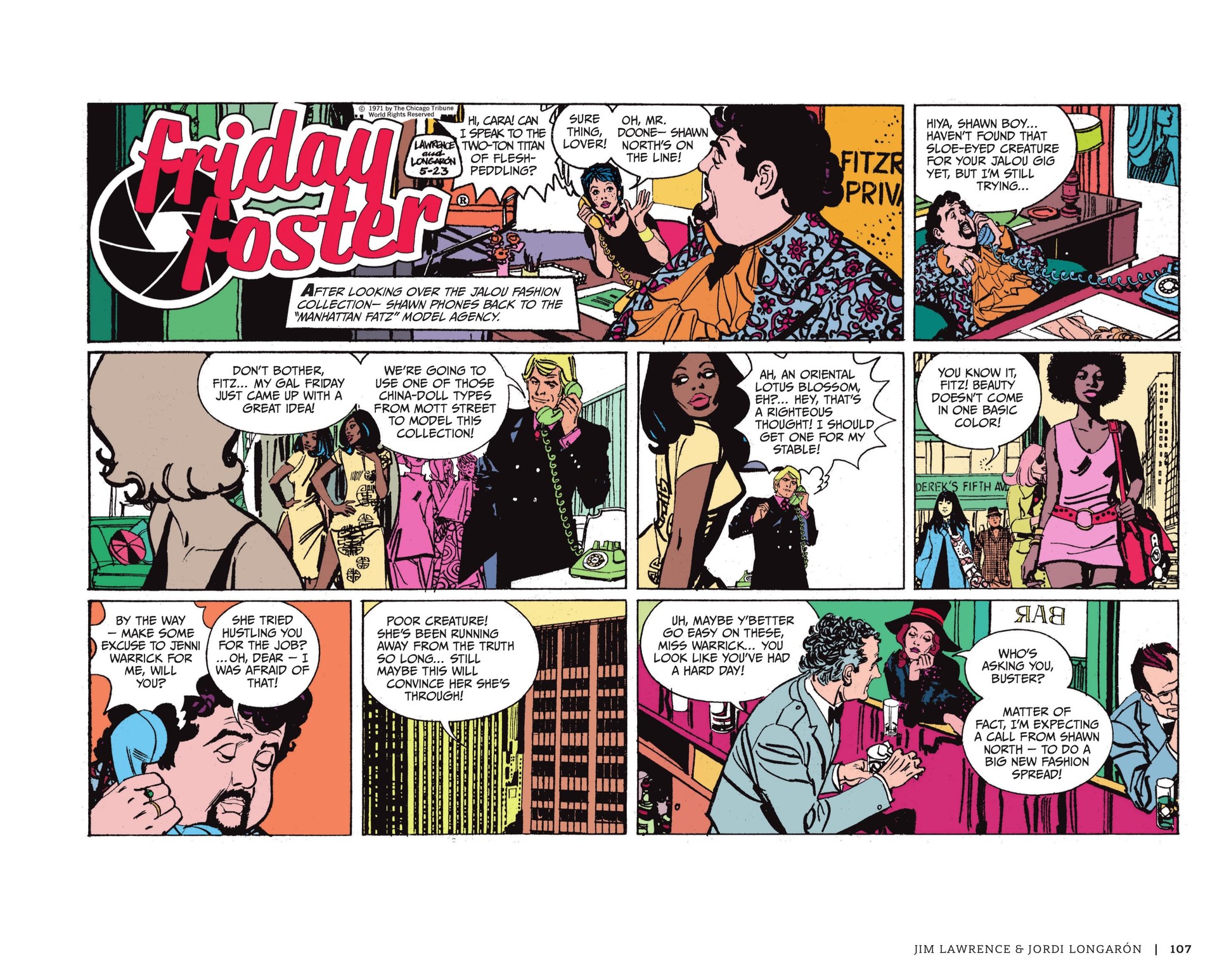 Read online Friday Foster: The Sunday Strips comic -  Issue # TPB (Part 2) - 8