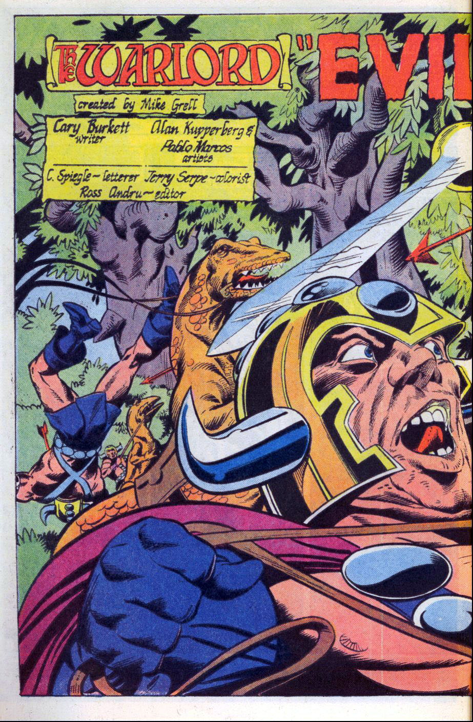 Read online Warlord (1976) comic -  Issue #92 - 3