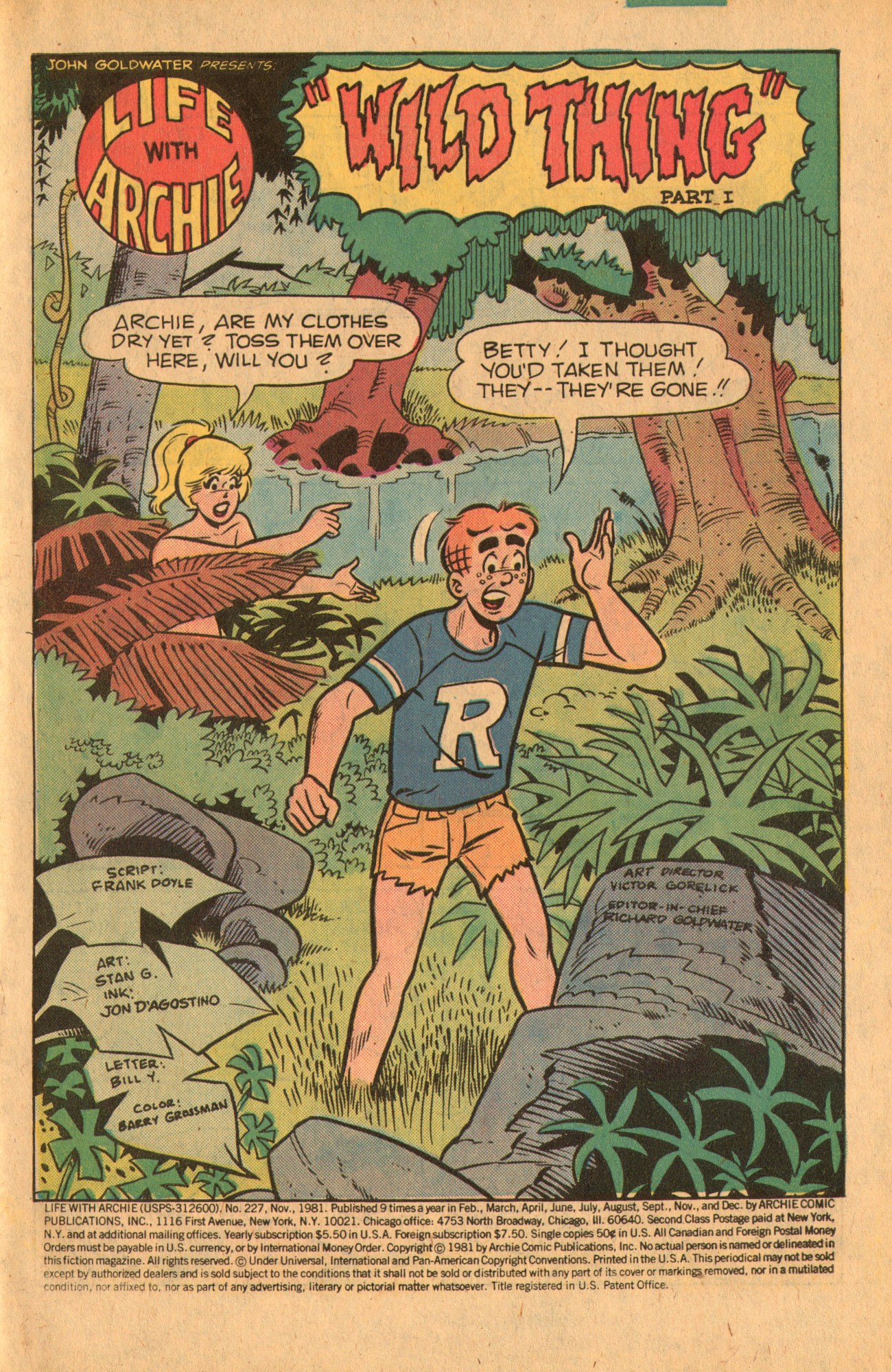 Read online Life With Archie (1958) comic -  Issue #227 - 3