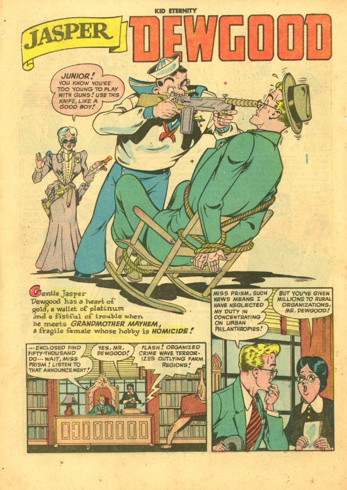 Read online Kid Eternity (1946) comic -  Issue #11 - 26