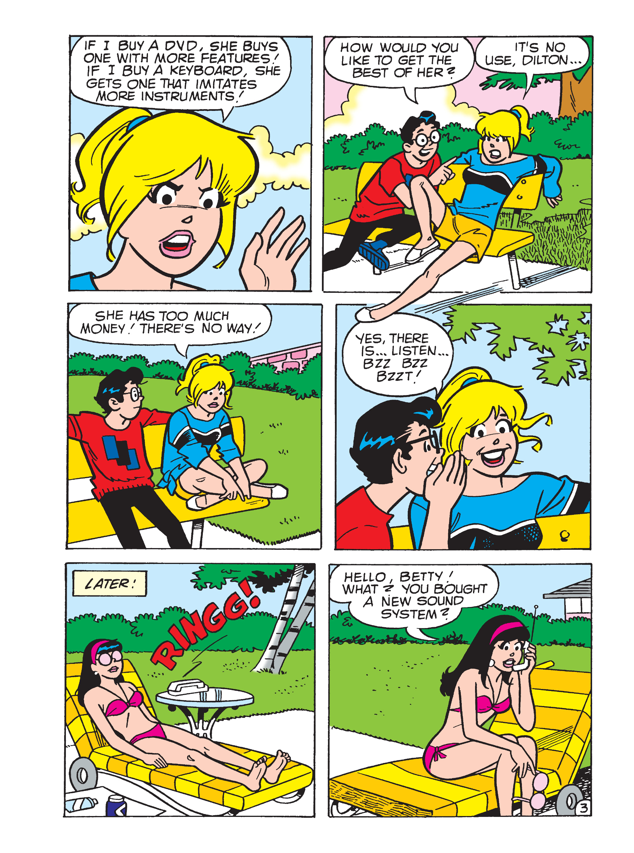 Read online World of Betty & Veronica Digest comic -  Issue #17 - 137