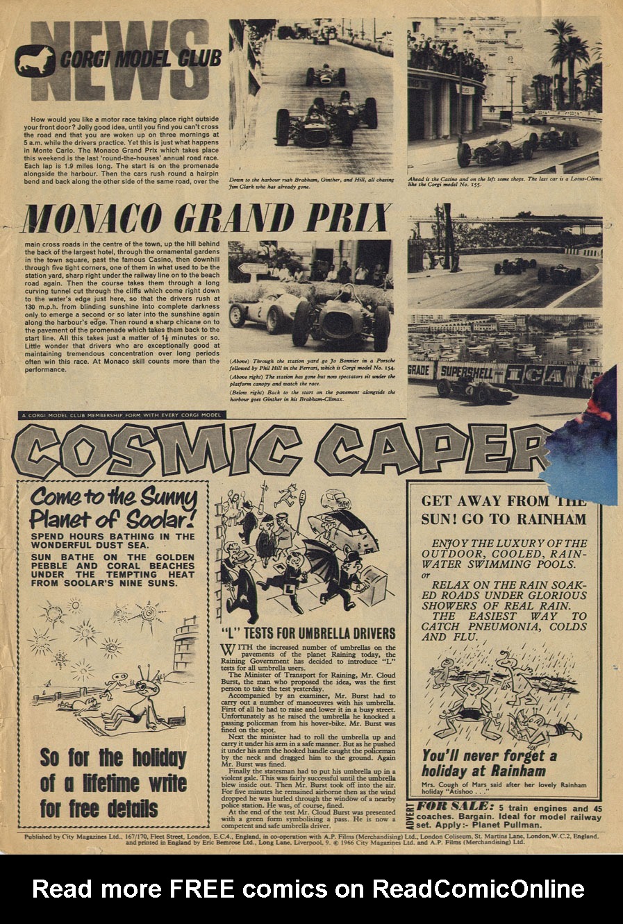Read online TV Century 21 (TV 21) comic -  Issue #71 - 18