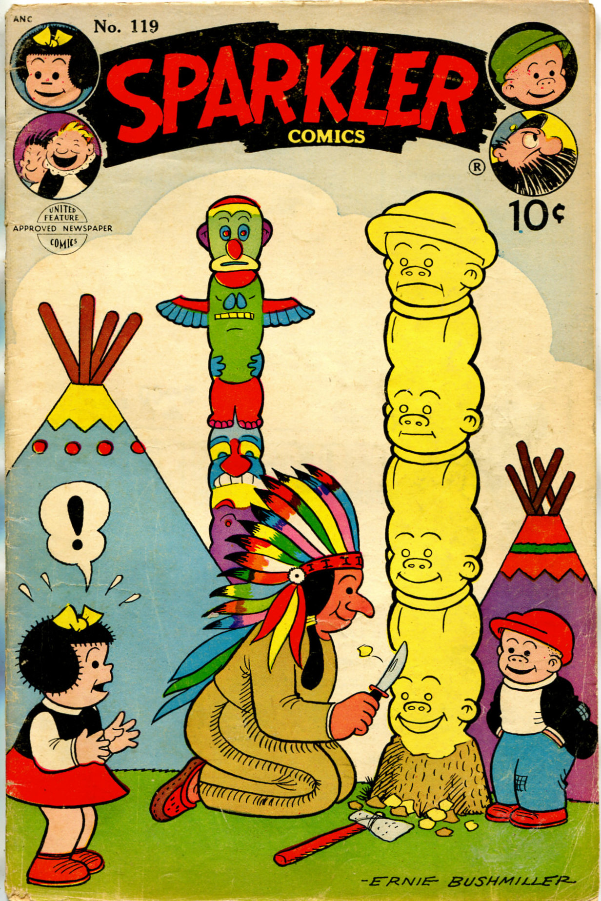 Read online Sparkler Comics comic -  Issue #119 - 1