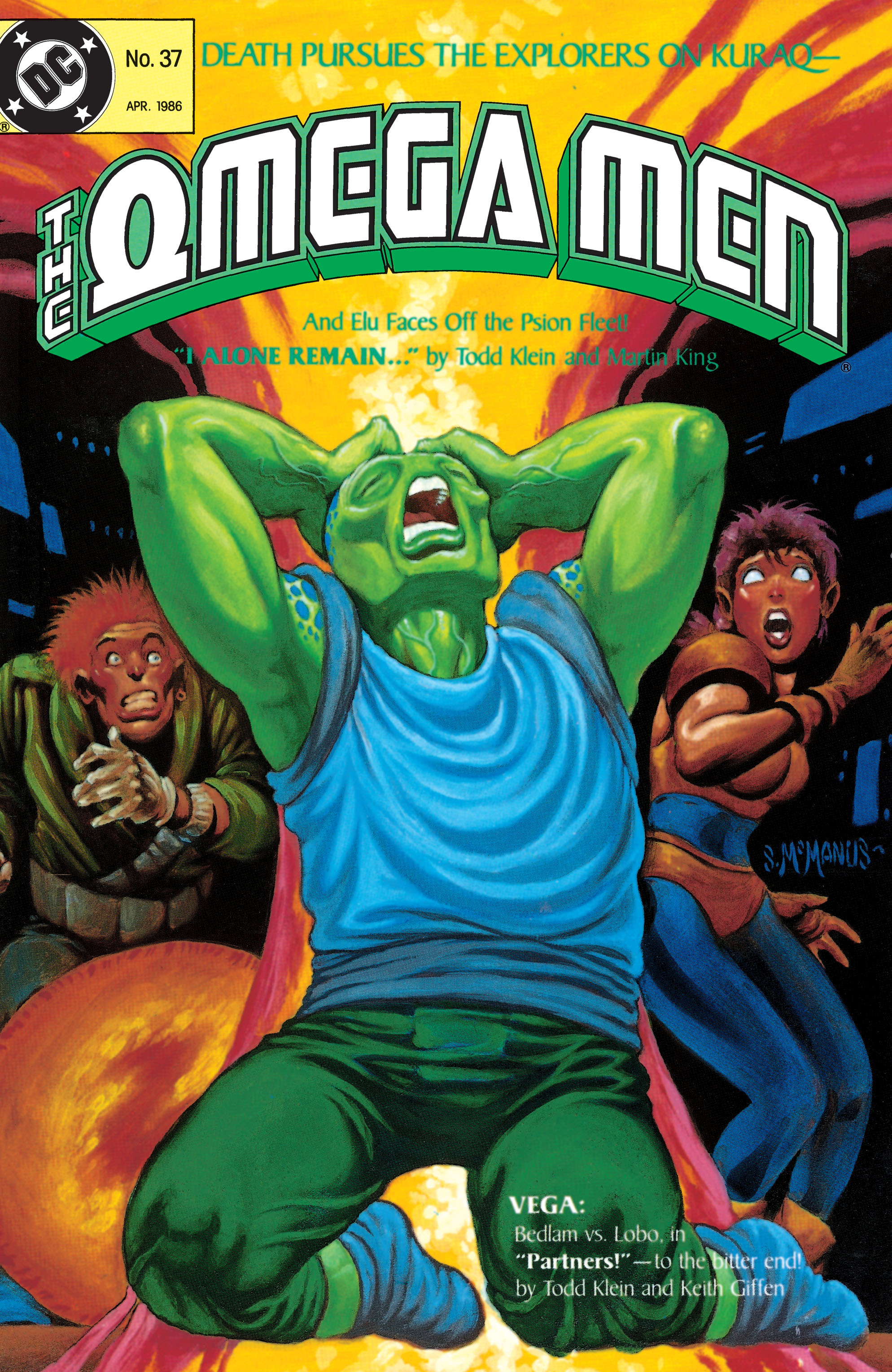 Read online The Omega Men (1983) comic -  Issue #37 - 1