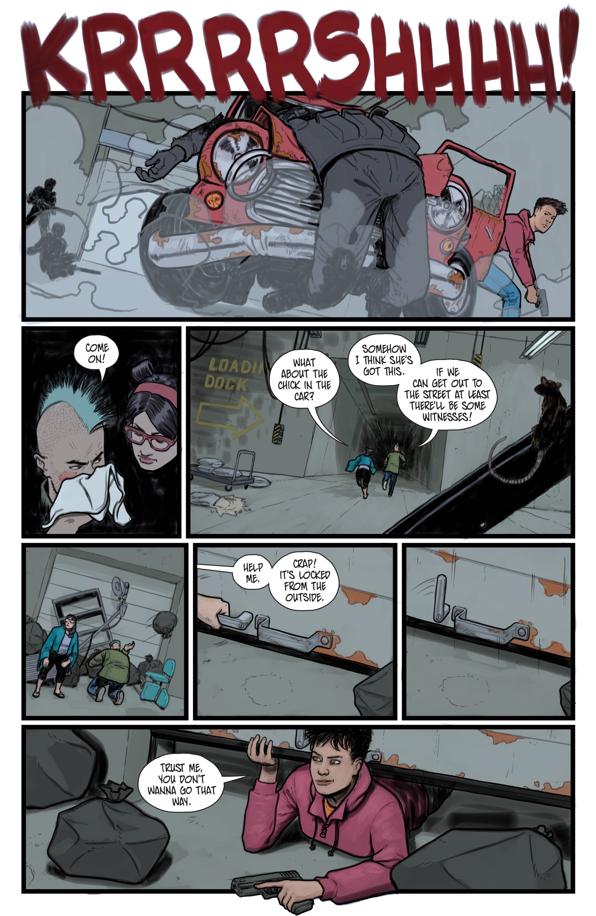 Read online Throwaways comic -  Issue #1 - 22