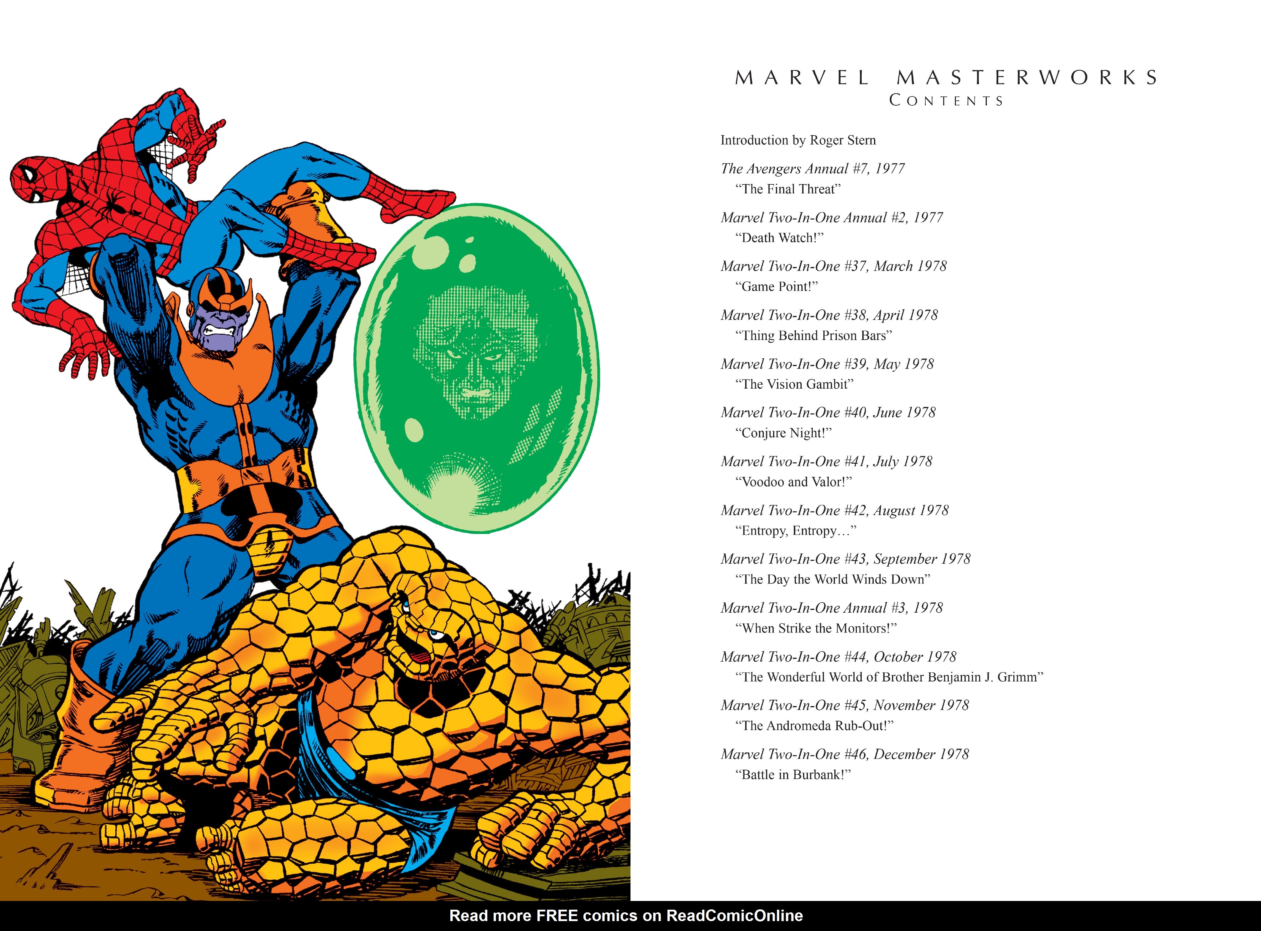 Read online Marvel Masterworks: Marvel Two-In-One comic -  Issue # TPB 4 (Part 1) - 4