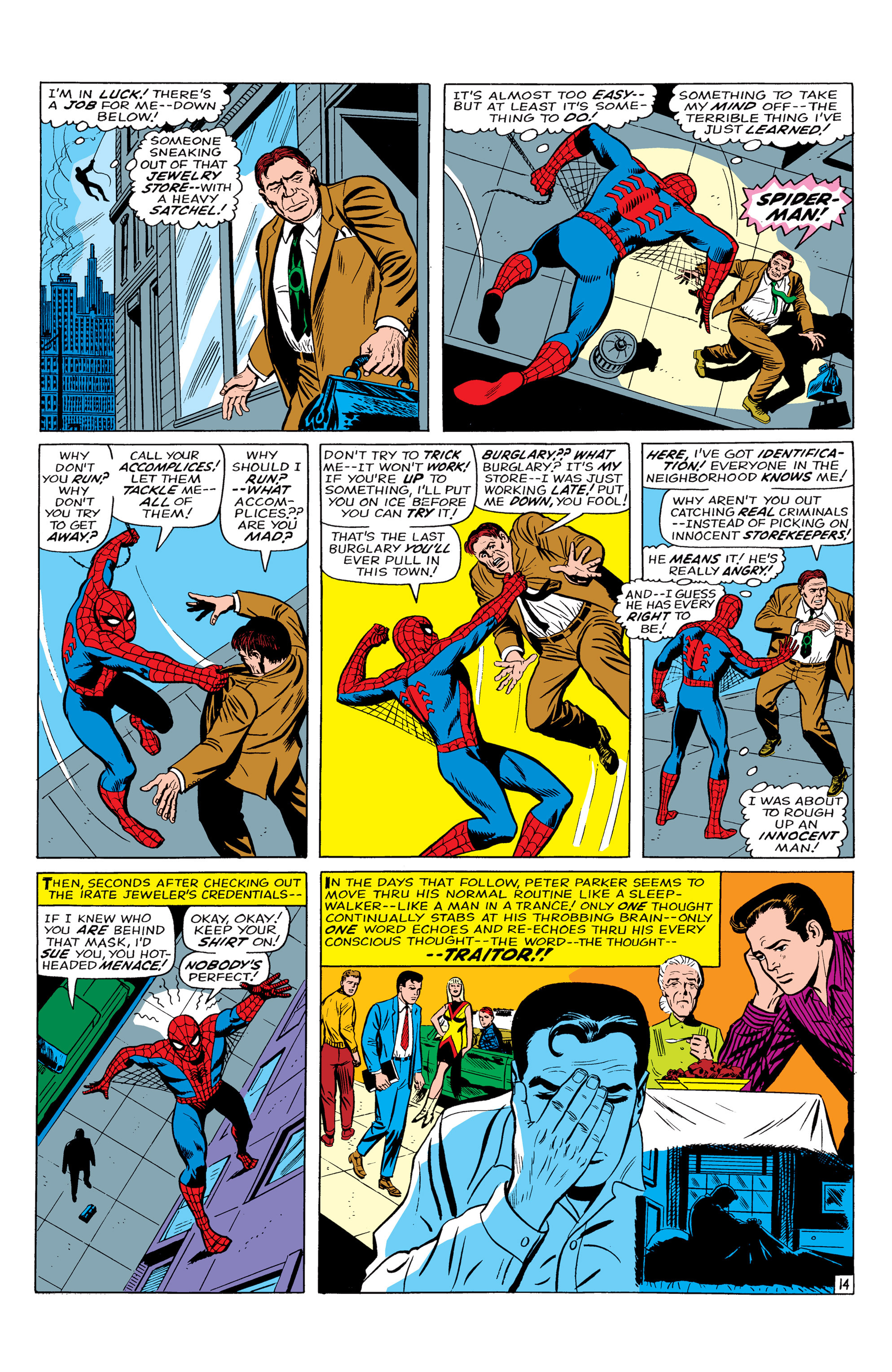Read online Marvel Masterworks: The Amazing Spider-Man comic -  Issue # TPB 7 (Part 3) - 66