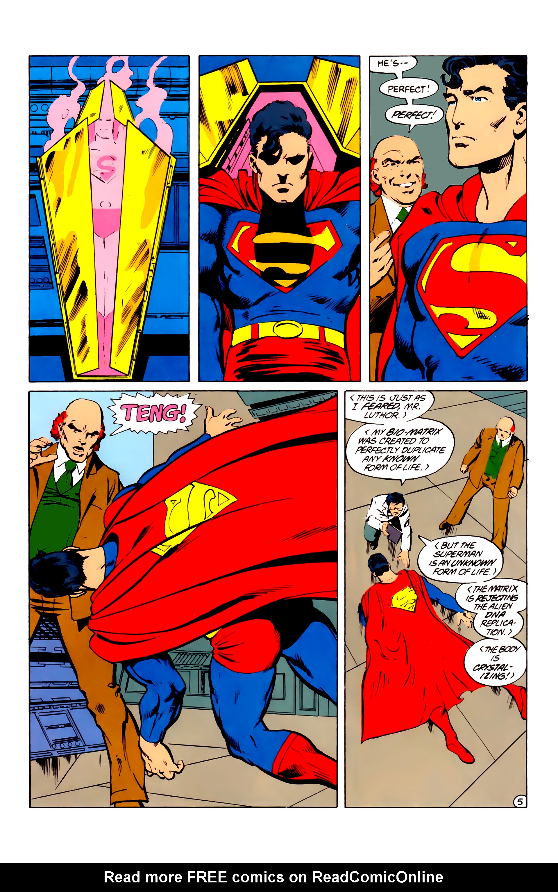 Read online The Man of Steel comic -  Issue #5 - 6