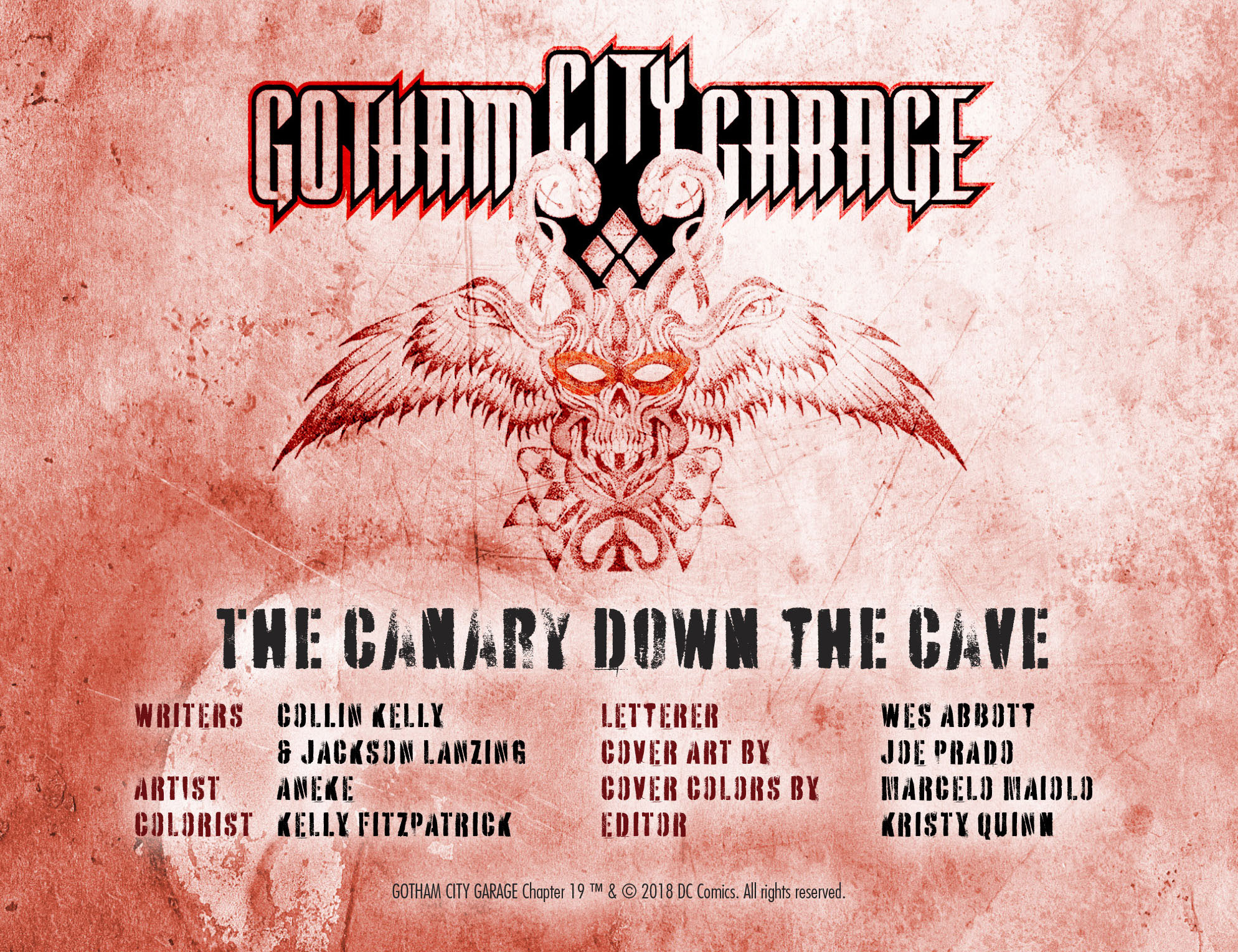 Read online Gotham City Garage comic -  Issue #19 - 2