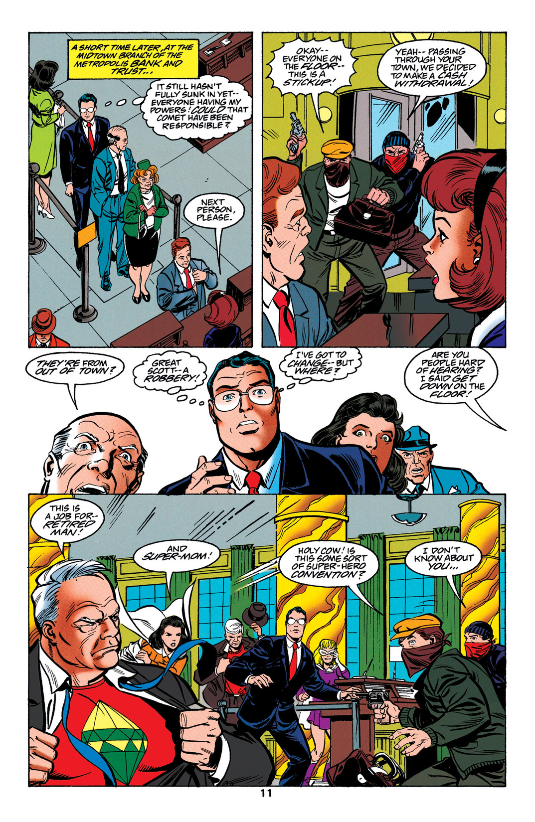 Read online Adventures of Superman (1987) comic -  Issue #559 - 12