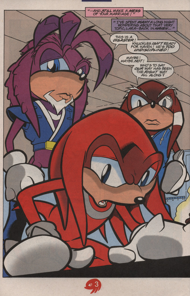 Read online Knuckles the Echidna comic -  Issue #21 - 6