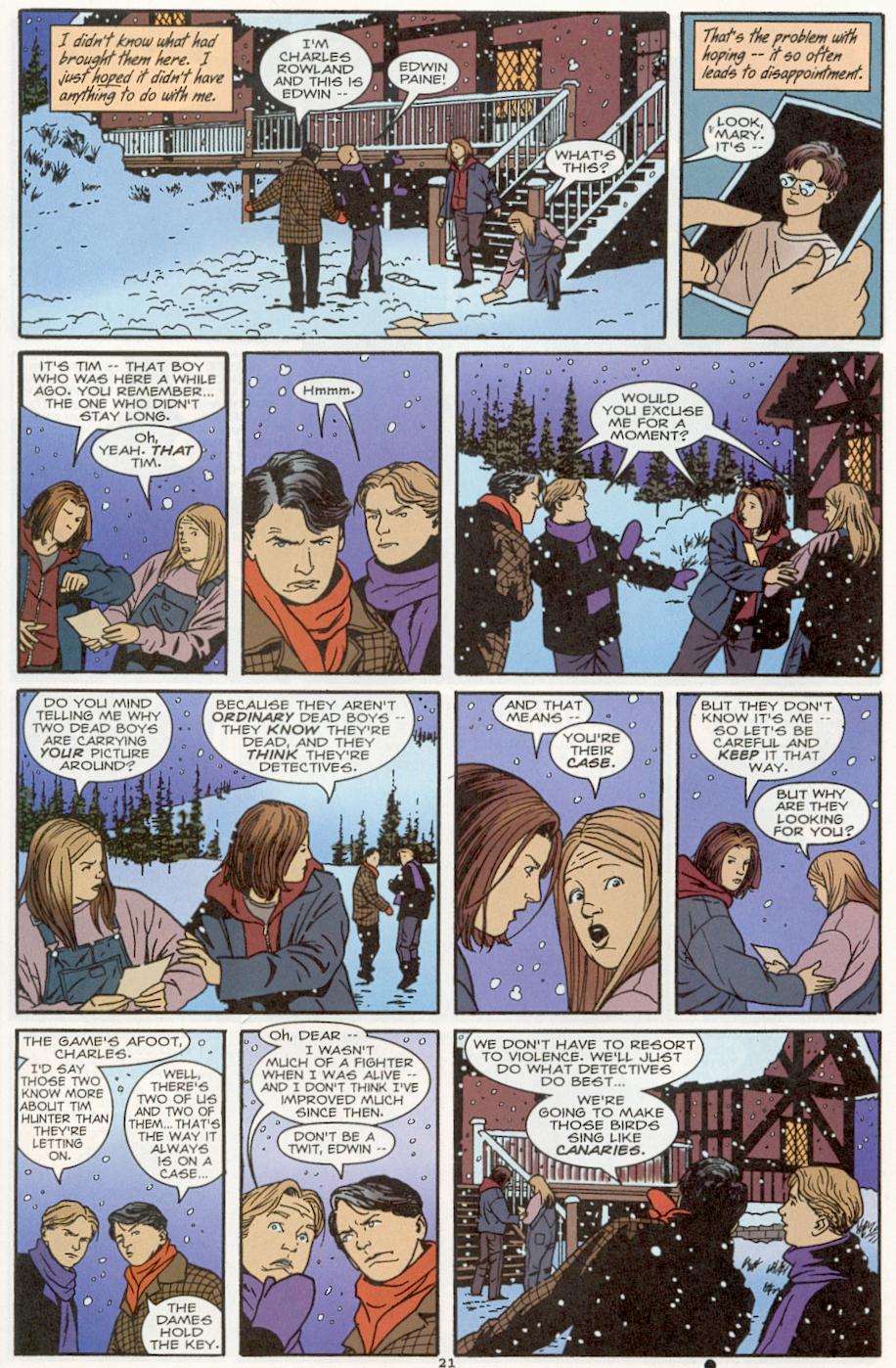 Read online Vertigo: Winter's Edge comic -  Issue #3 - 23