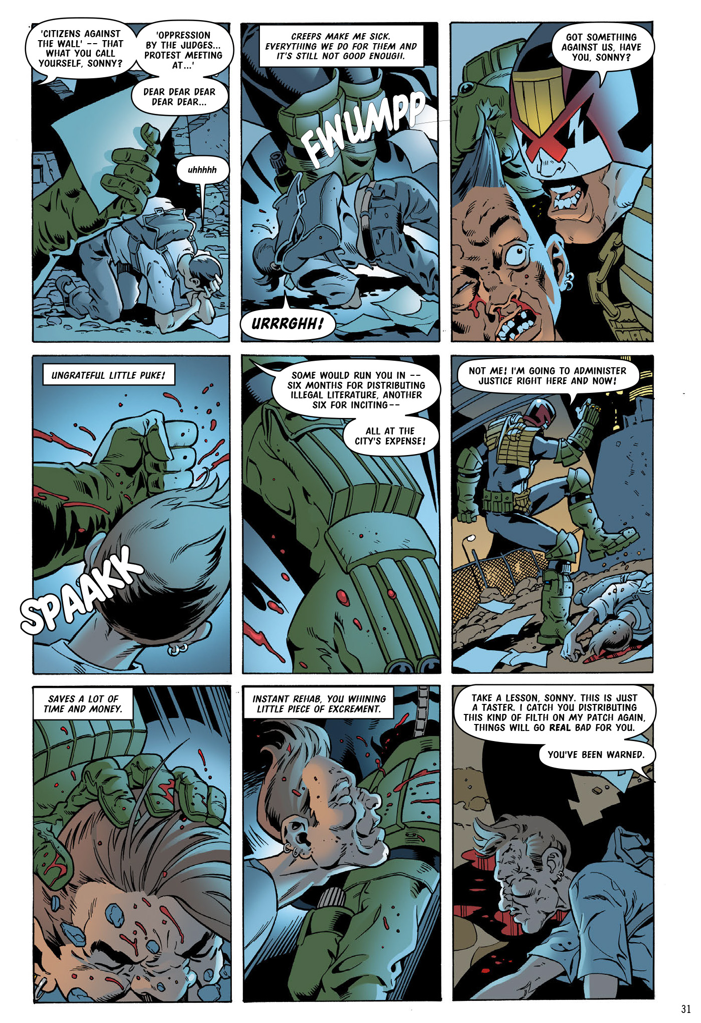 Read online Judge Dredd: The Complete Case Files comic -  Issue # TPB 36 (Part 1) - 33