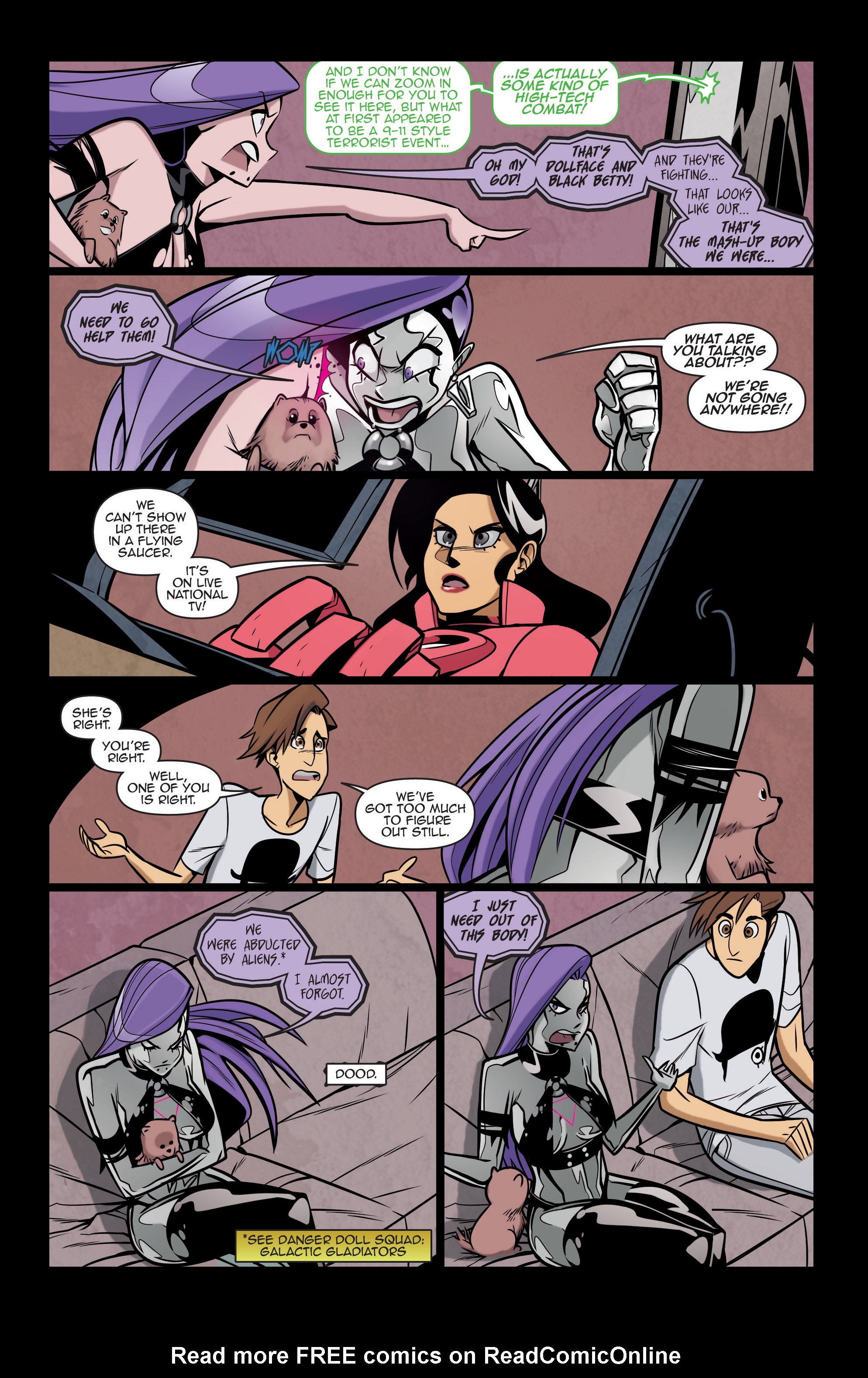 Read online Vampblade Season 4 comic -  Issue #5 - 22