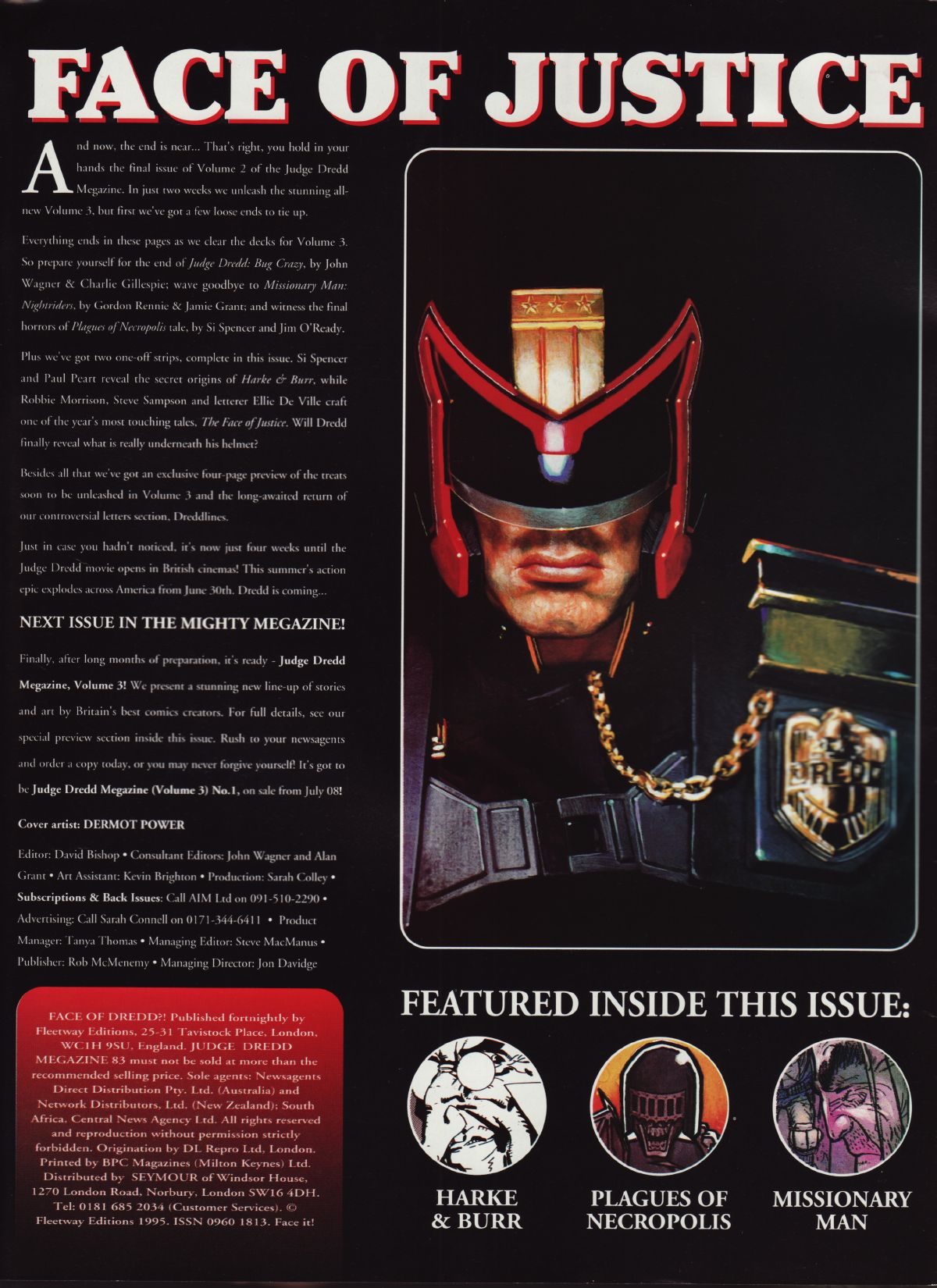 Read online Judge Dredd: The Megazine (vol. 2) comic -  Issue #83 - 2