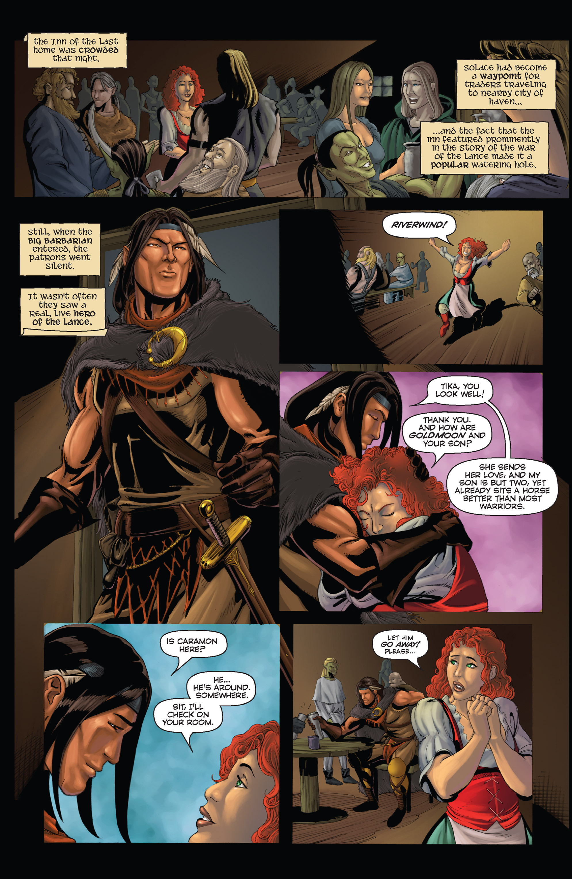 Read online Dragonlance Legends: Time of the Twins comic -  Issue # TPB - 15