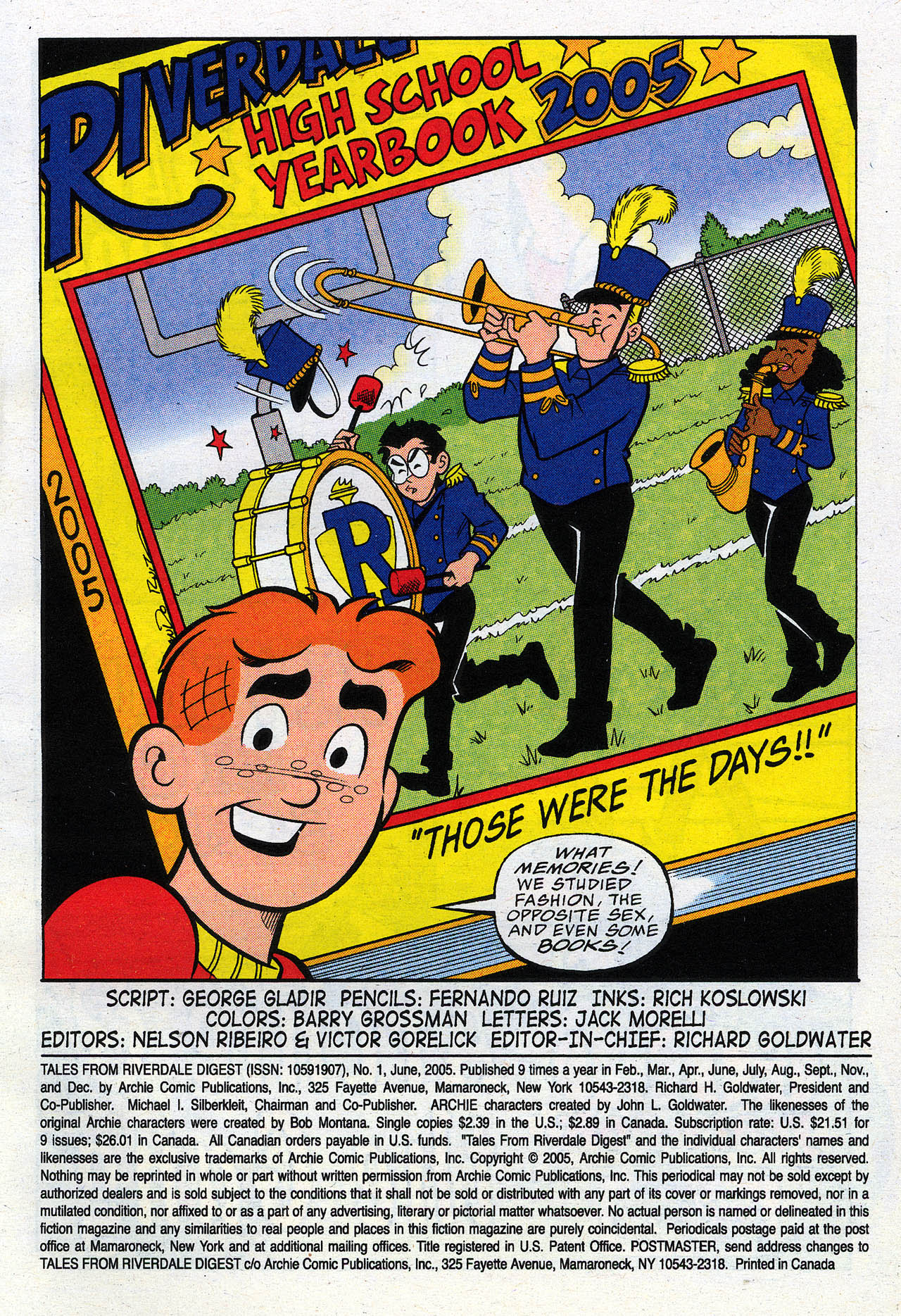 Read online Tales From Riverdale Digest comic Issue 1