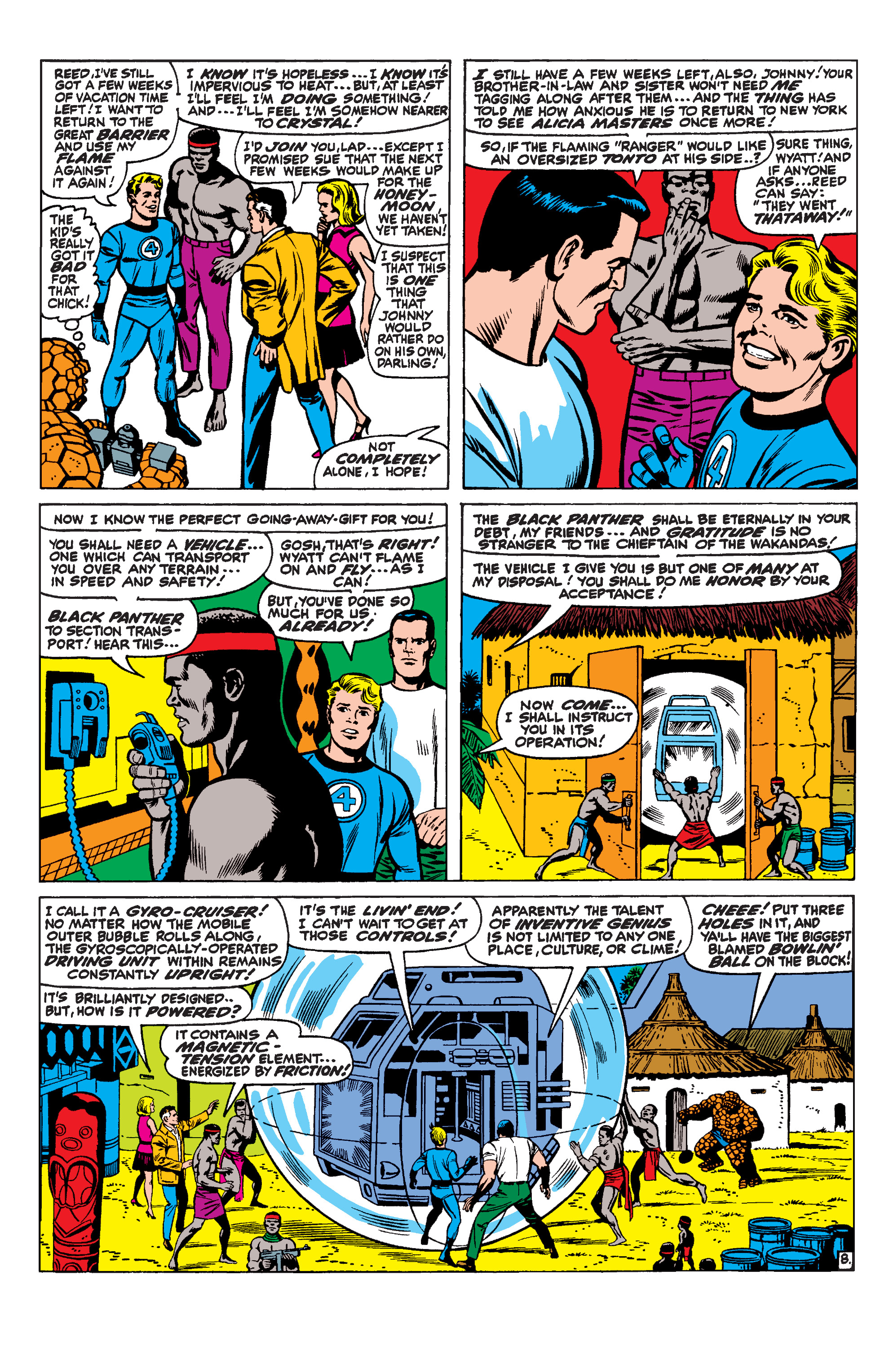 Read online Fantastic Four Epic Collection comic -  Issue # The Mystery of the Black Panther (Part 1) - 55