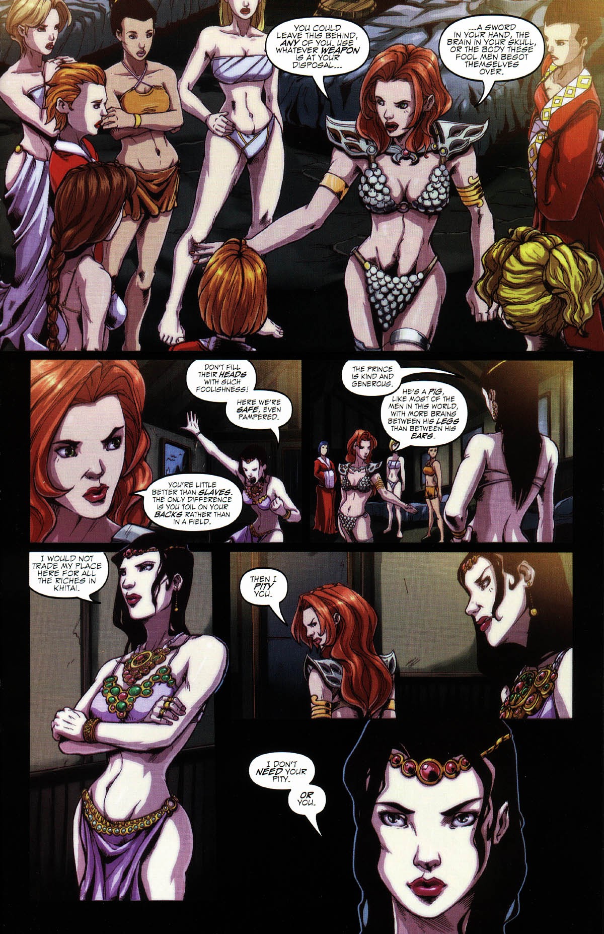Read online Red Sonja: Sonja Goes East comic -  Issue # Full - 20
