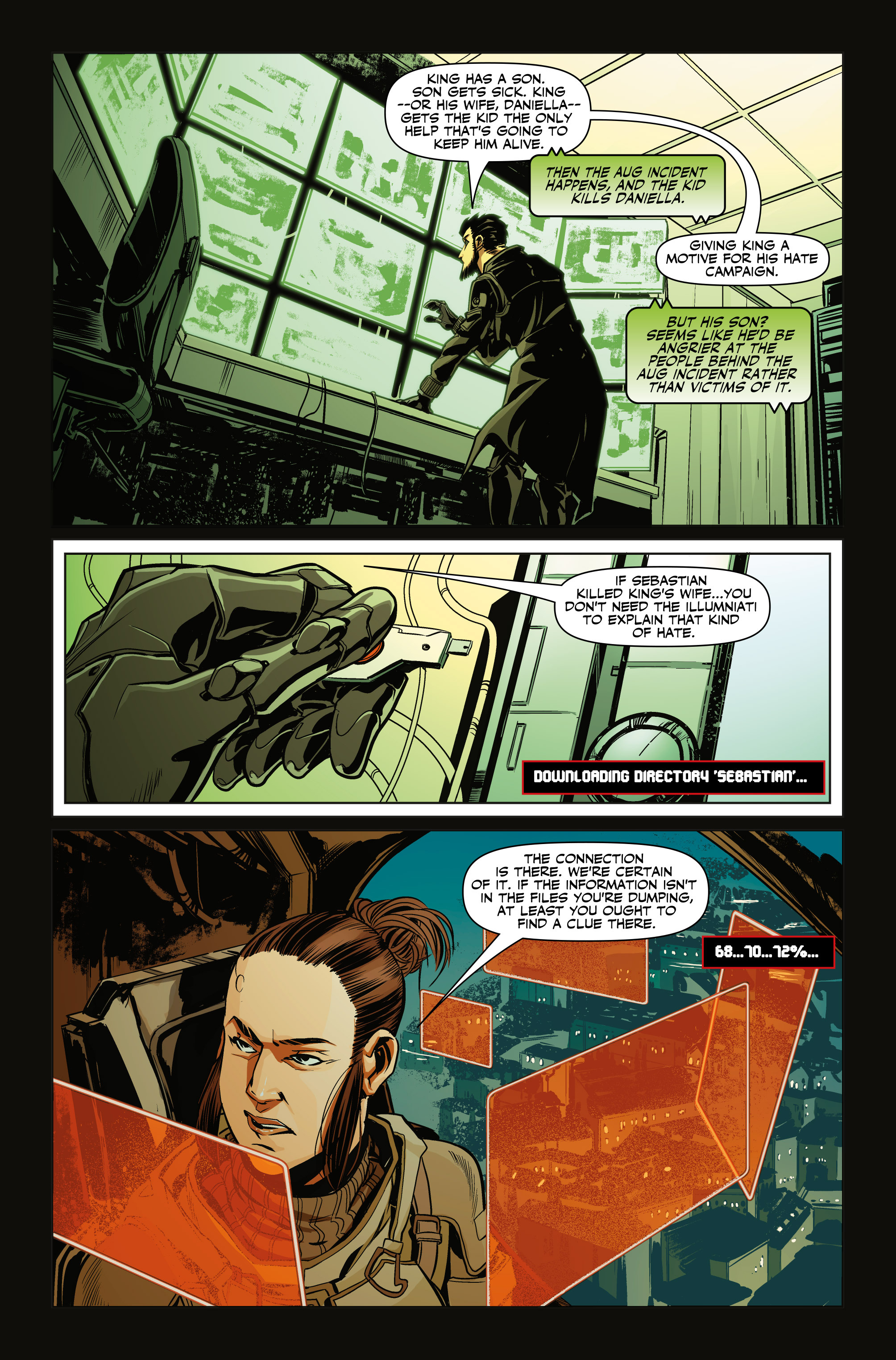 Read online Deus Ex: Children's Crusade comic -  Issue #4 - 18