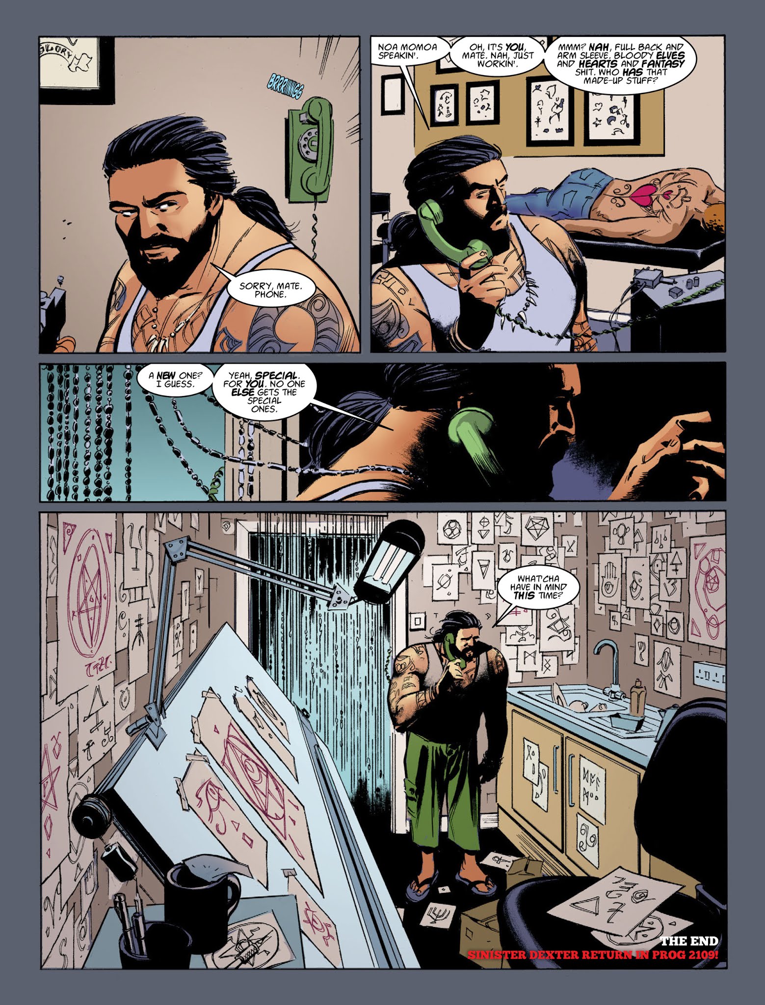 Read online 2000 AD comic -  Issue #2100 - 33