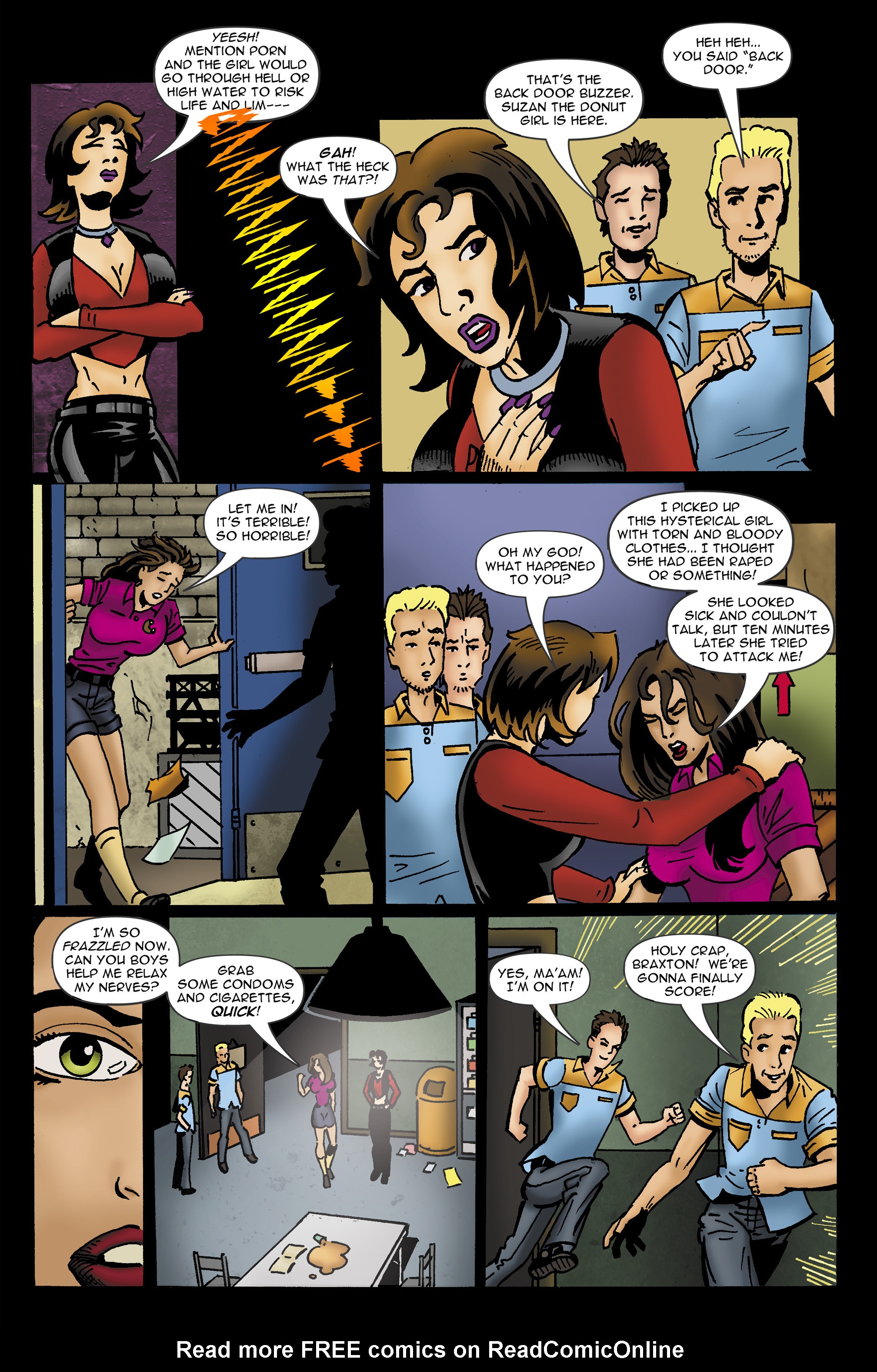 Read online Chaos Campus: Sorority Girls Vs. Zombies comic -  Issue #3 - 10