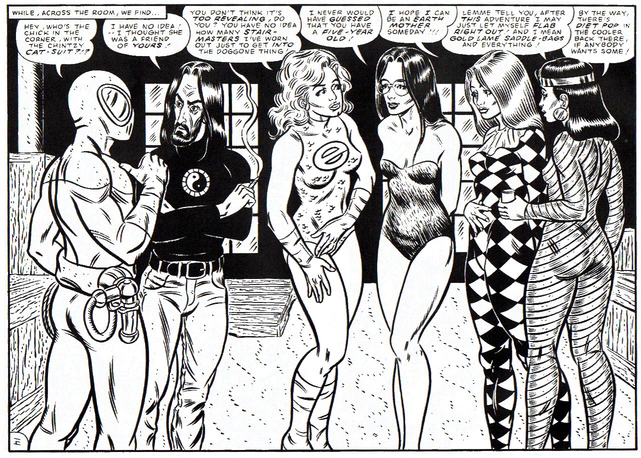 Read online Don Simpson's Bizarre Heroes comic -  Issue #3 - 16