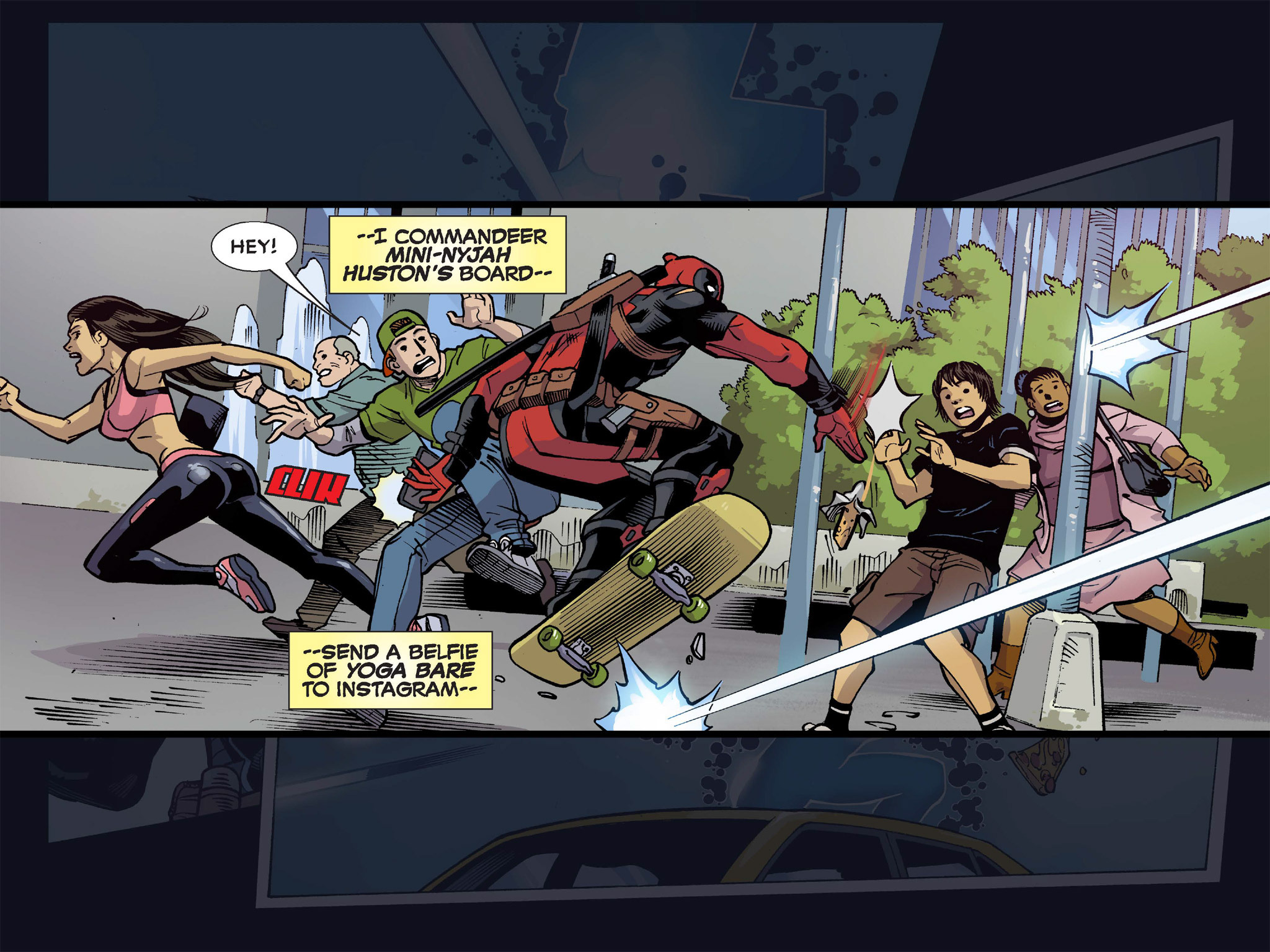 Read online Deadpool & Cable: Split Second Infinite Comic comic -  Issue #3 - 42