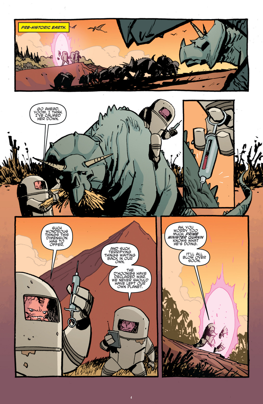 Read online Teenage Mutant Ninja Turtles Utrom Empire comic -  Issue #1 - 6