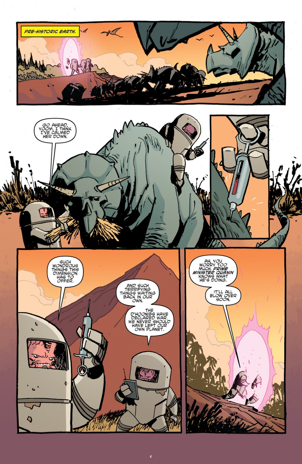 Teenage Mutant Ninja Turtles Utrom Empire issue 1 - Page 6