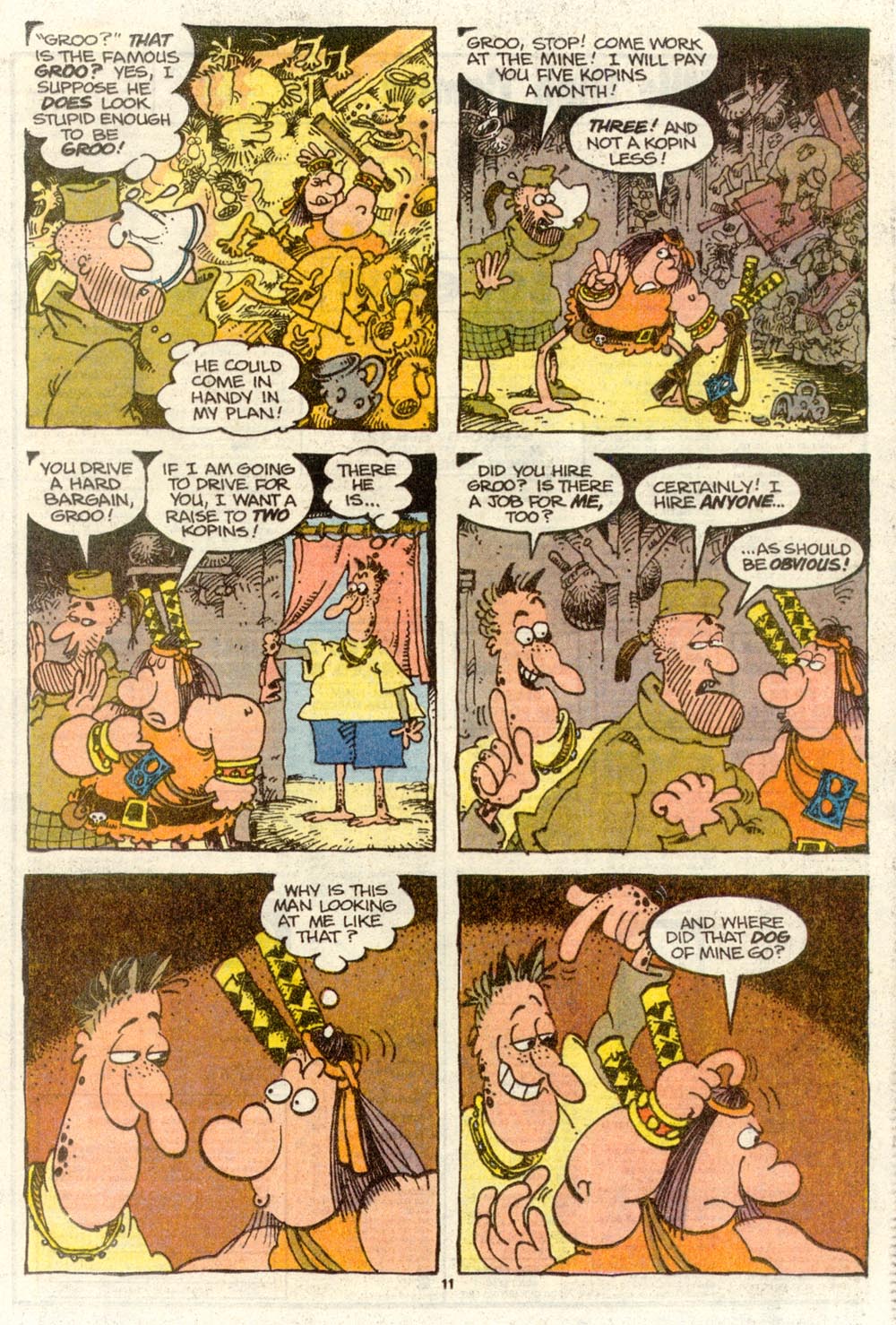 Read online Sergio Aragonés Groo the Wanderer comic -  Issue #77 - 8