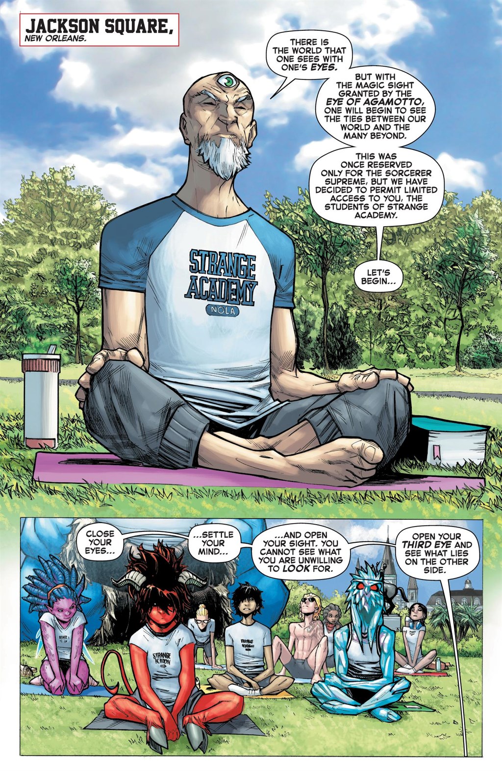 Read online Strange Academy comic -  Issue # _First Class Collection (Part 1) - 58