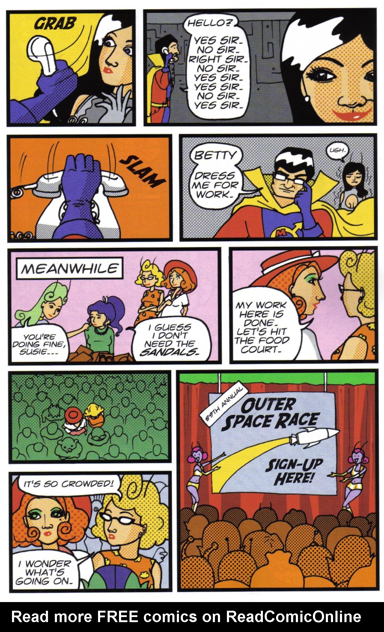 Read online I Was Kidnapped By Lesbian Pirates From Outer Space comic -  Issue #4 - 11